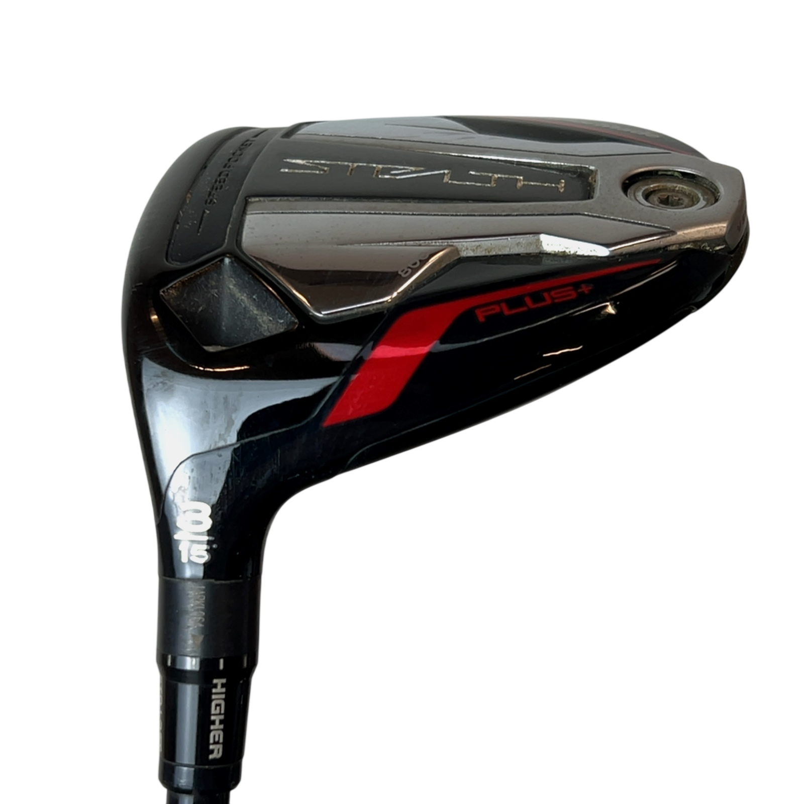 Venstre TaylorMade Stealth Plus Fairway Wood / Flex Stiff / #3/15