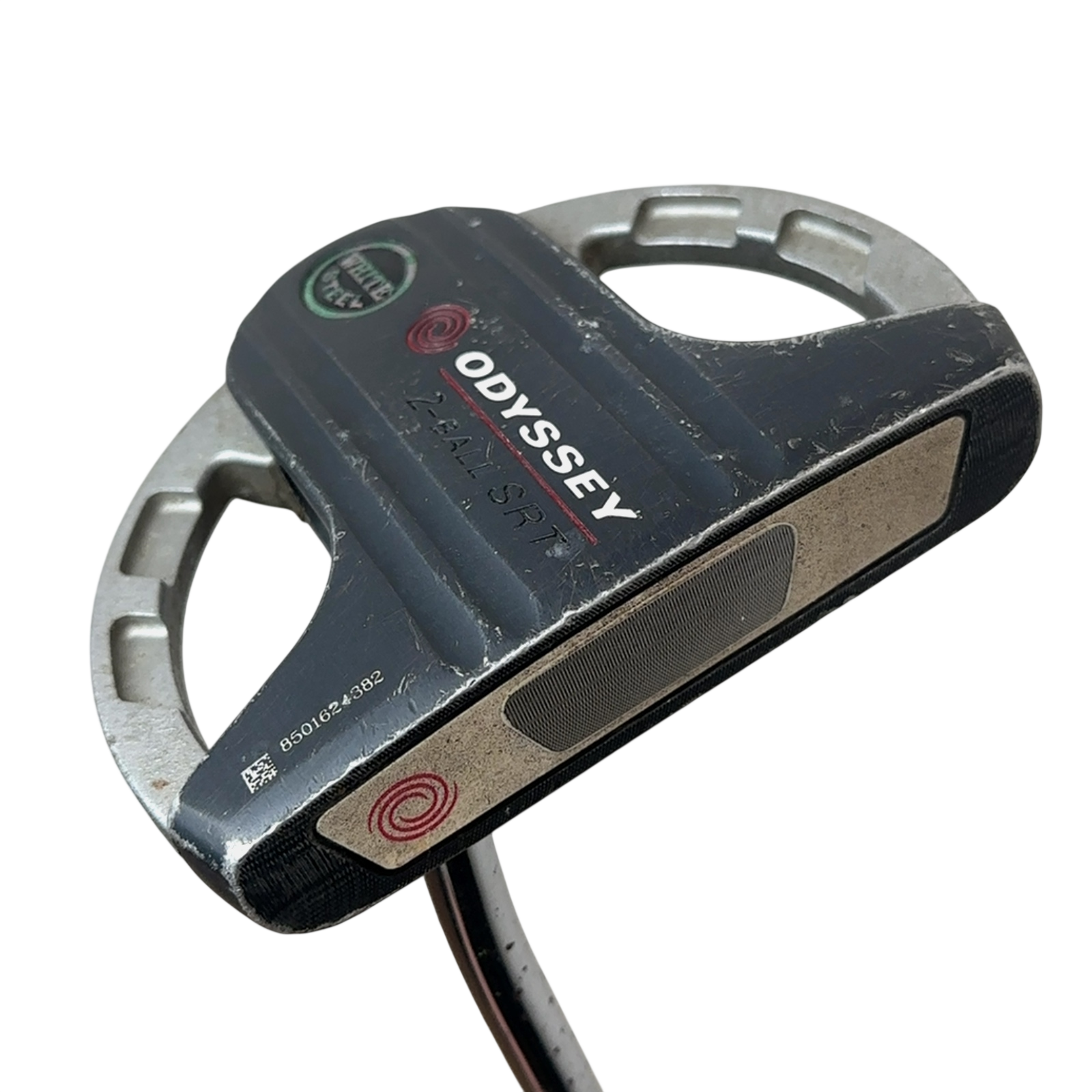 Odyssey 2-ball White Steel Putter / 34"