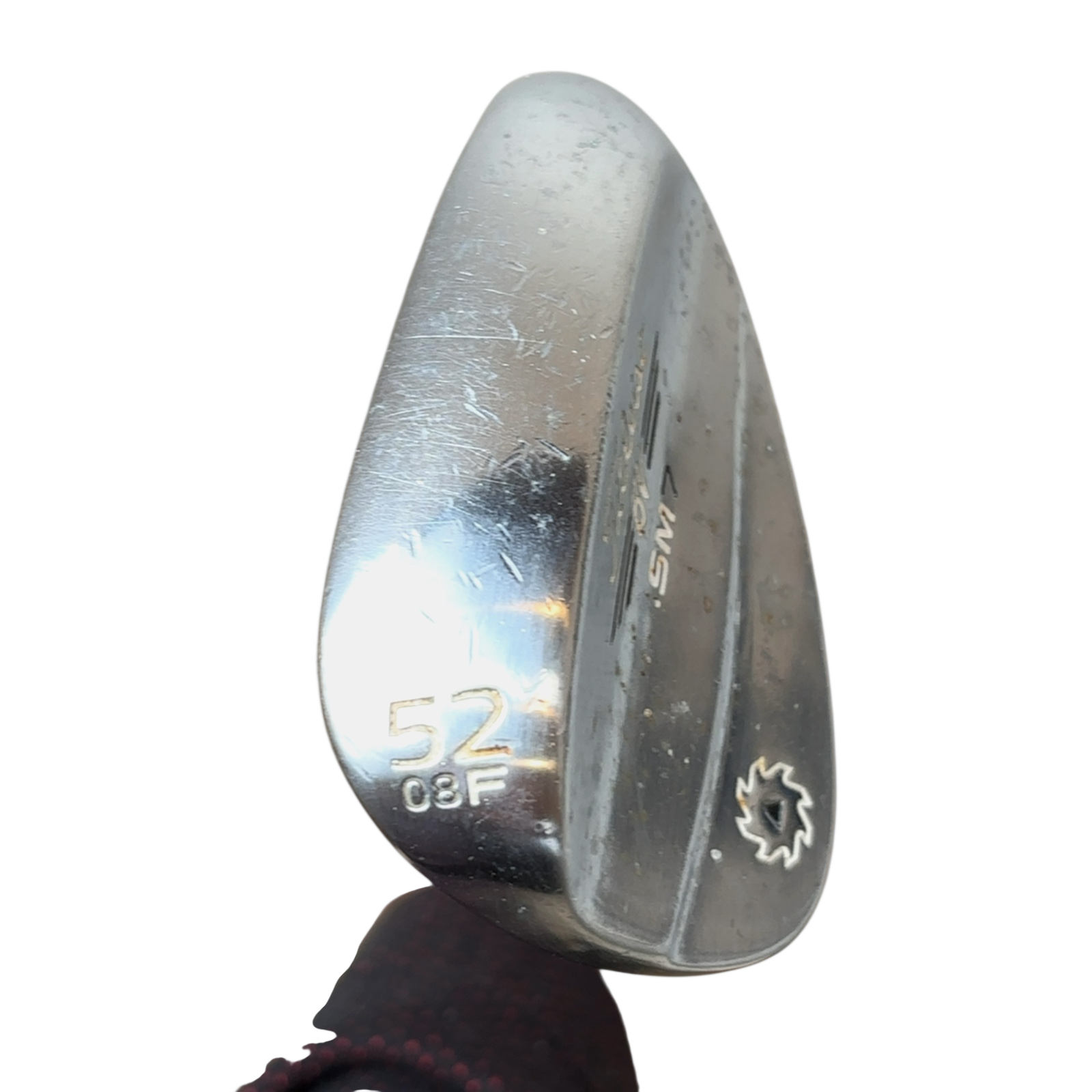 Titleist Vokey SM7 Brushed Steel F Grind Wedge / Flex Wedge / 52/08