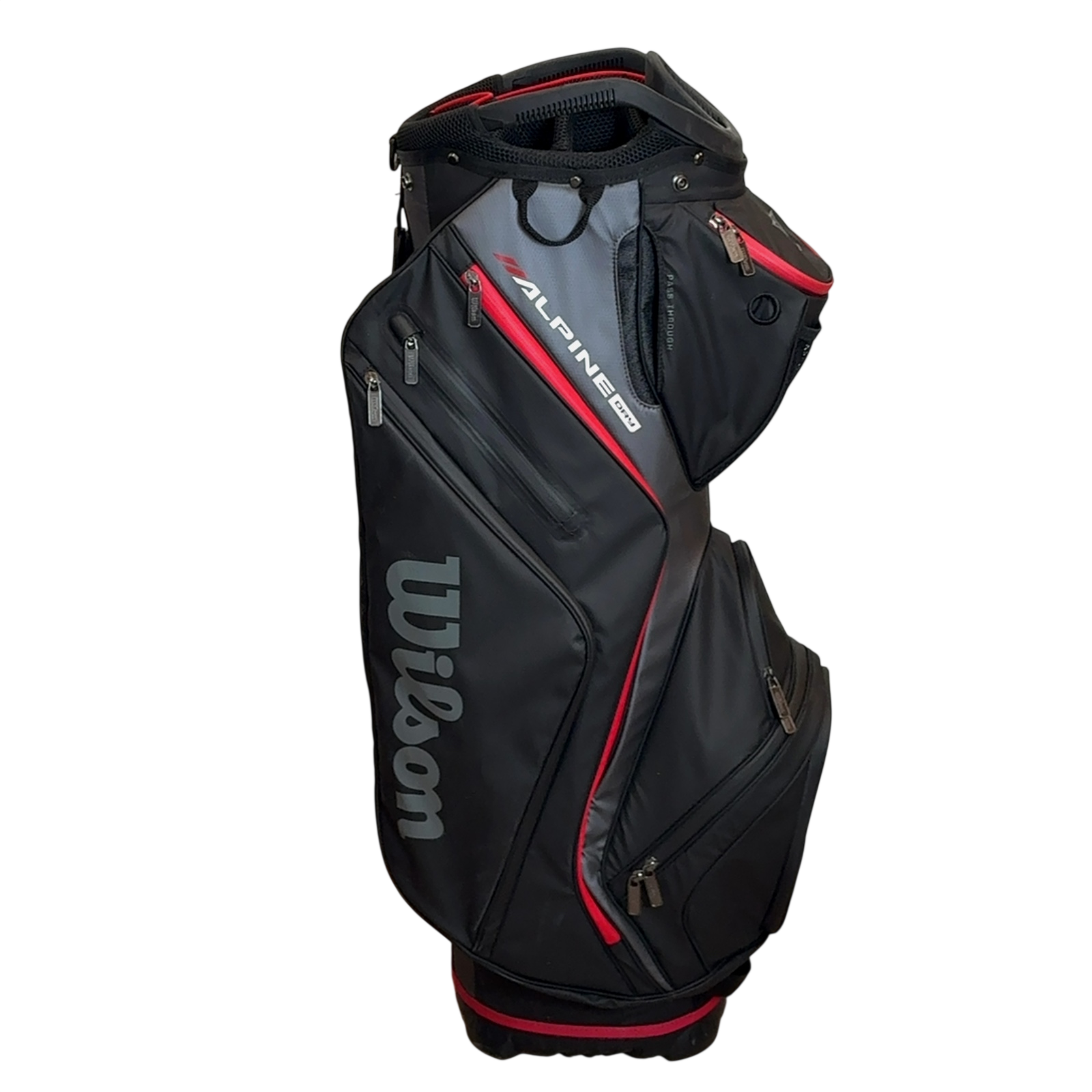 Wilson Alpine Dry Golf Bag / 14-Rum / Sort