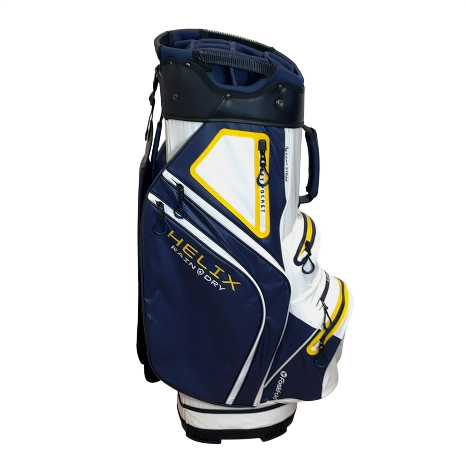 Fastfold Helix Rain Dry Golf Bag / 14-Rum / Blå