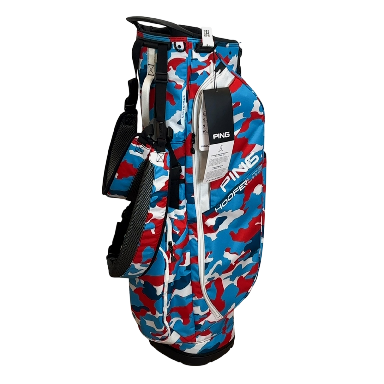 PING Hoofer Lite Limited Edition Golf Bag / 4-Rum / Blå