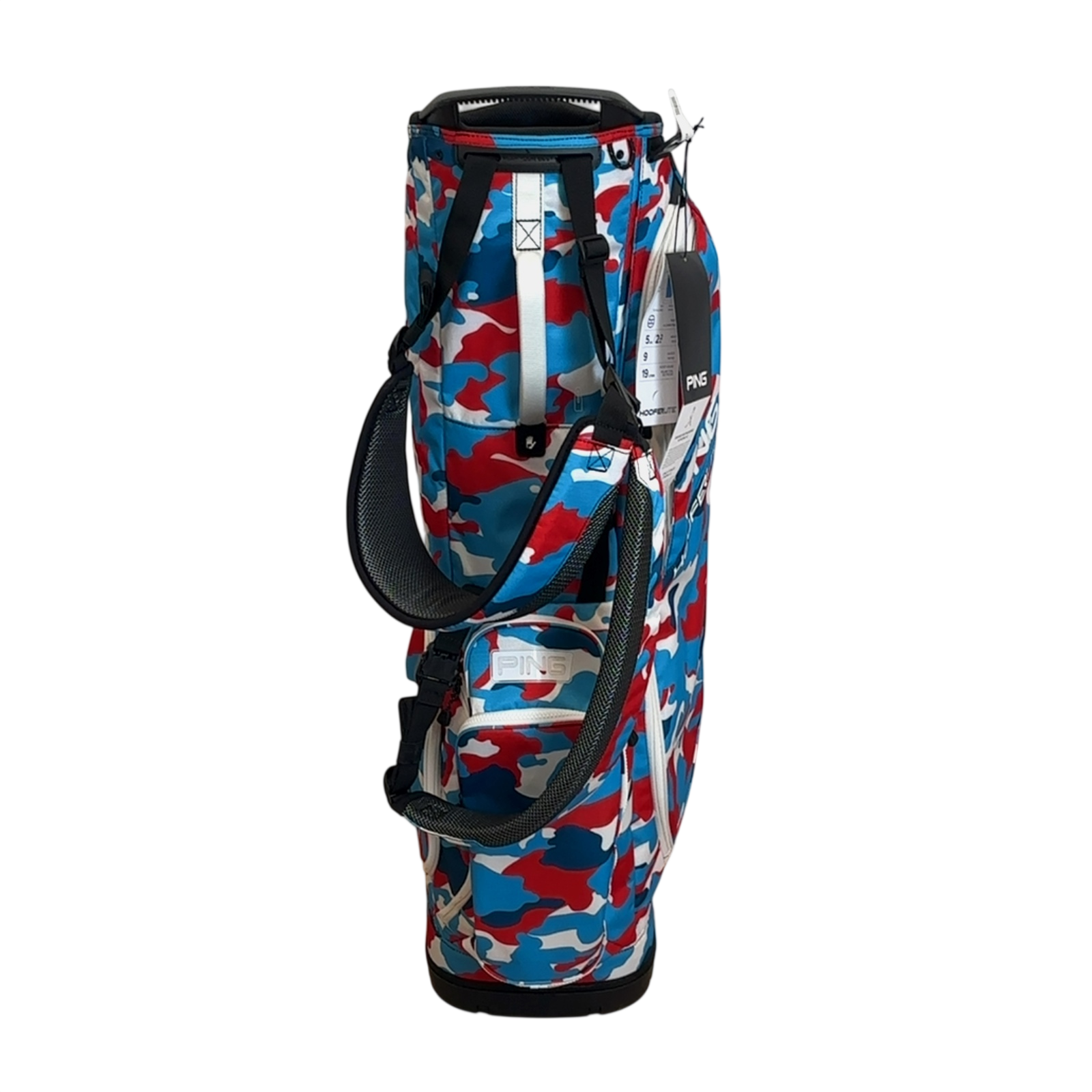 PING Hoofer Lite Limited Edition Golf Bag / 4-Rum / Blå