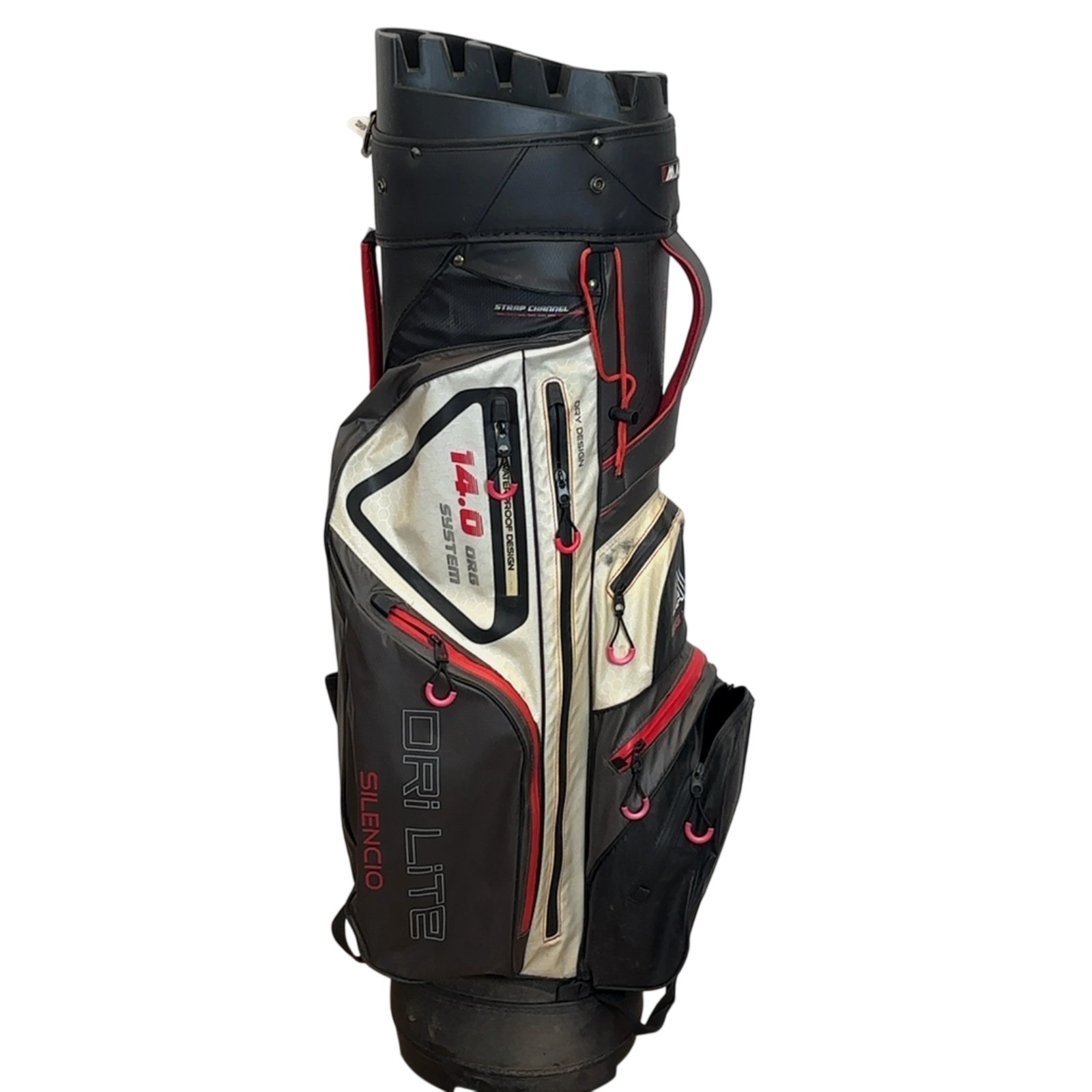 Big Max Dri Lite Silencio Golf Bag / 14-Rum / Sort