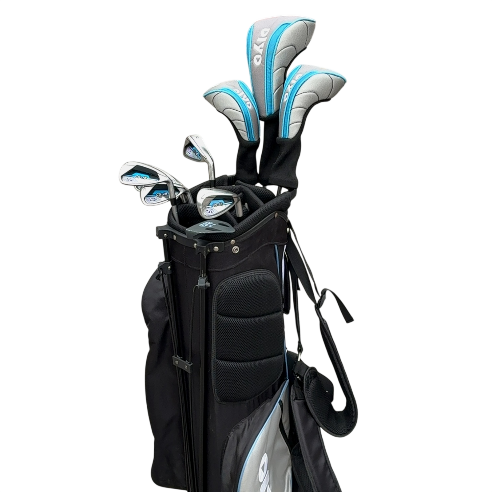 Oiyo CS-18 Komplet Sæt Med Bag / 7-PW+SW / Flex Ladies / Grafit