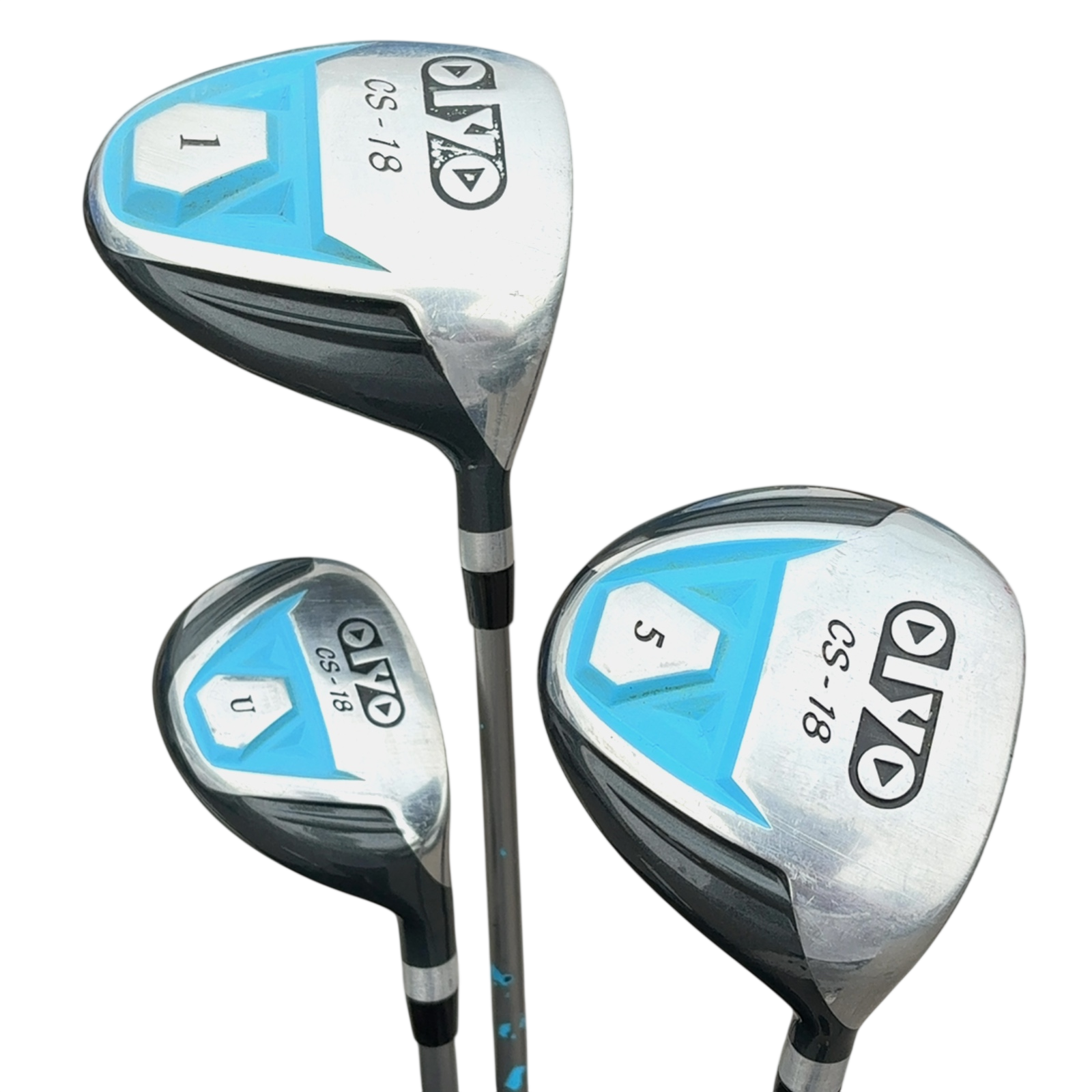 Oiyo CS-18 Komplet Sæt Med Bag / 7-PW+SW / Flex Ladies / Grafit