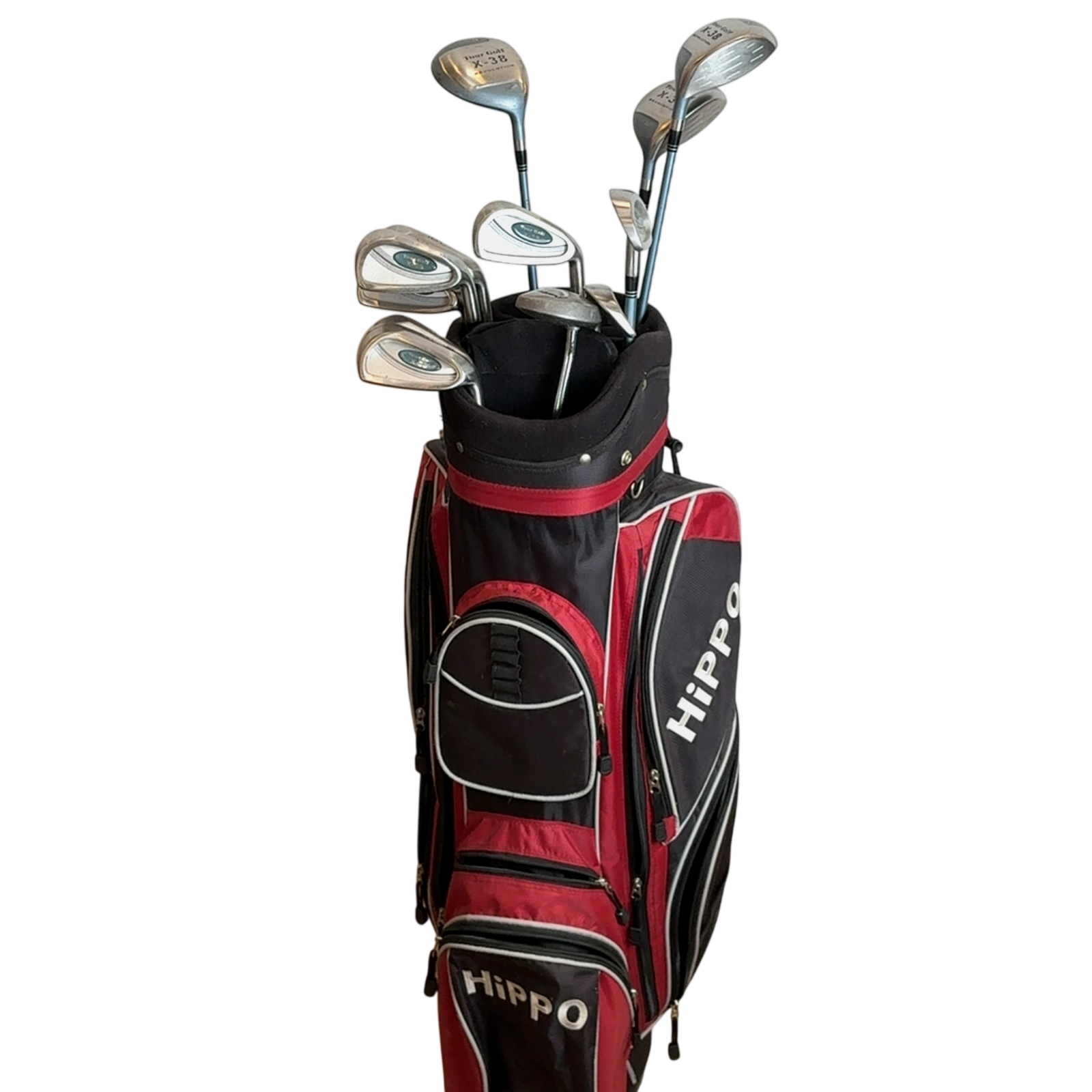 Tour Golf X-38 Komplet Sæt Med Bag / 4-PW+SW / Flex Ladies / Grafit