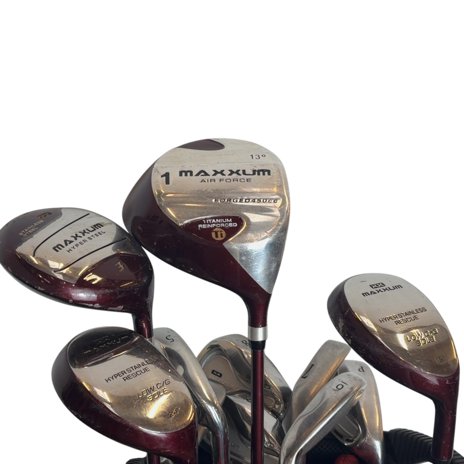 Maxxum Aero Komplet Sæt Med Bag / 5-PW+SW / Flex Ladies / Grafit