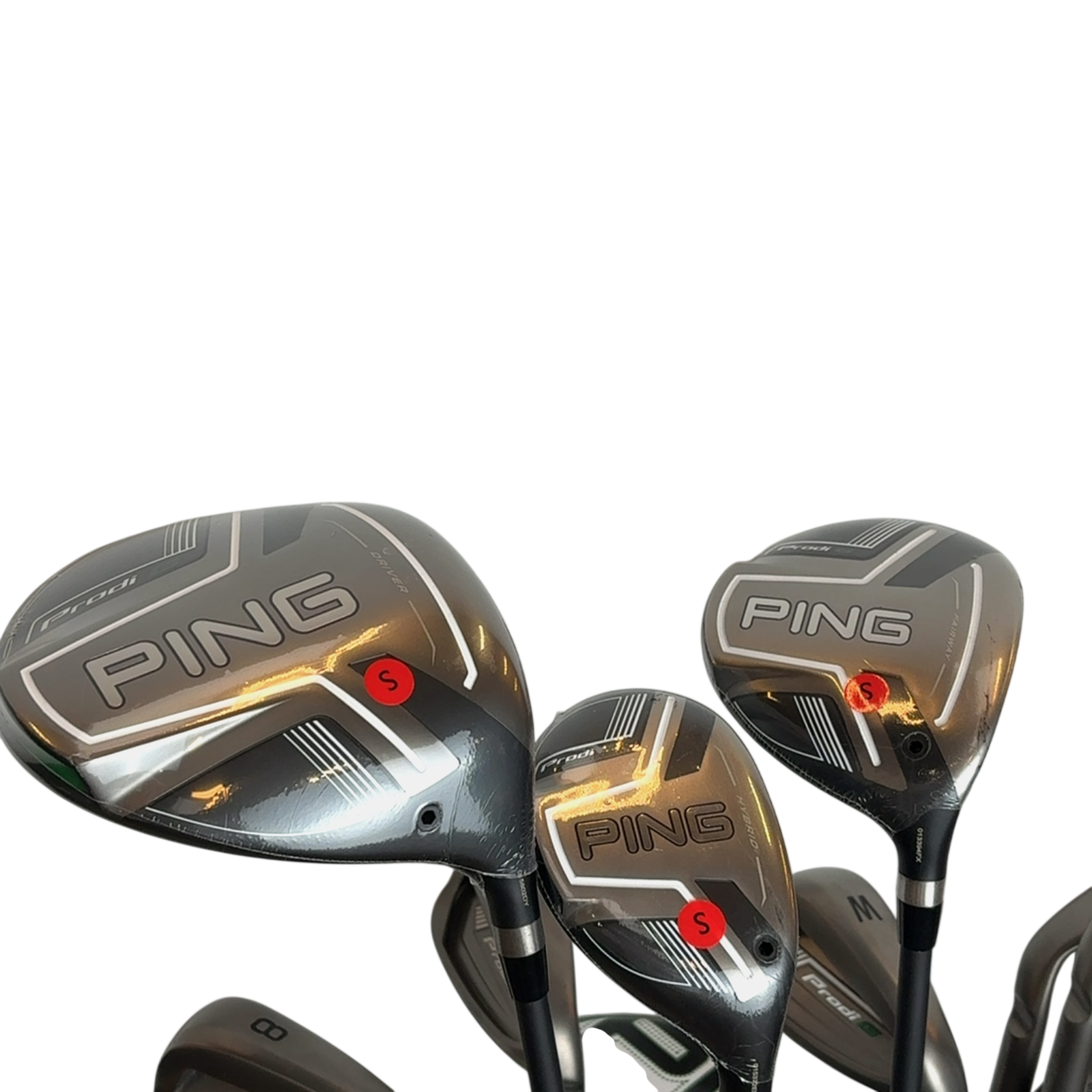 PING Prodi G Komplet Sæt Med Bag / 6-PW / Flex Junior / Grafit