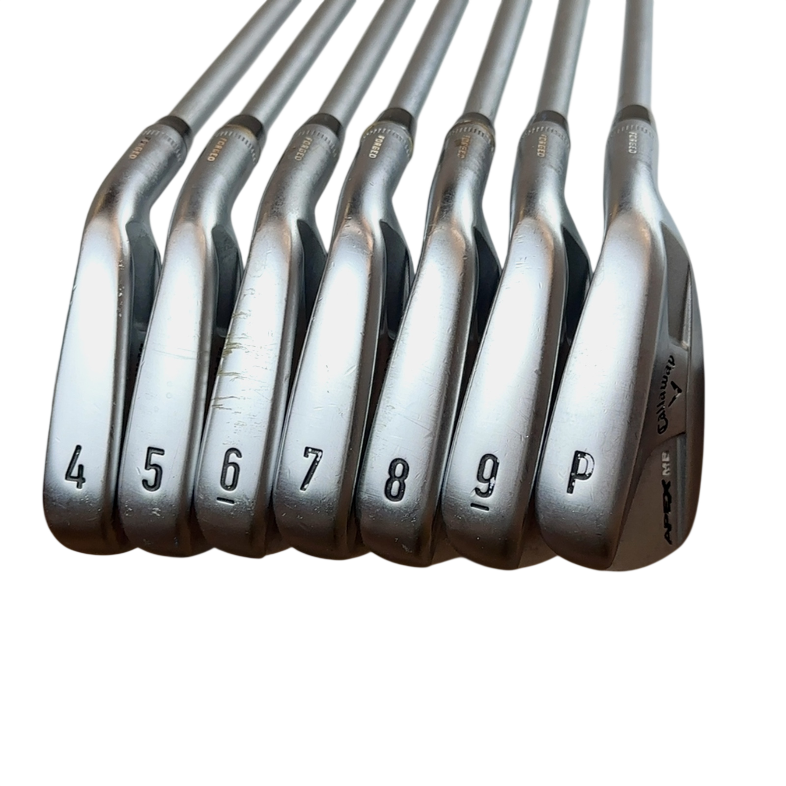 Callaway Apex MB Jernsæt / 4-PW / Flex X-Stiff / Stål