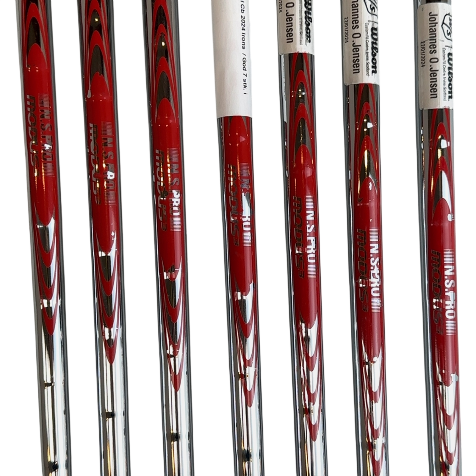 Wilson Staff Staff Model Blade Jernsæt / 4-PW / Flex X-Stiff / Stål