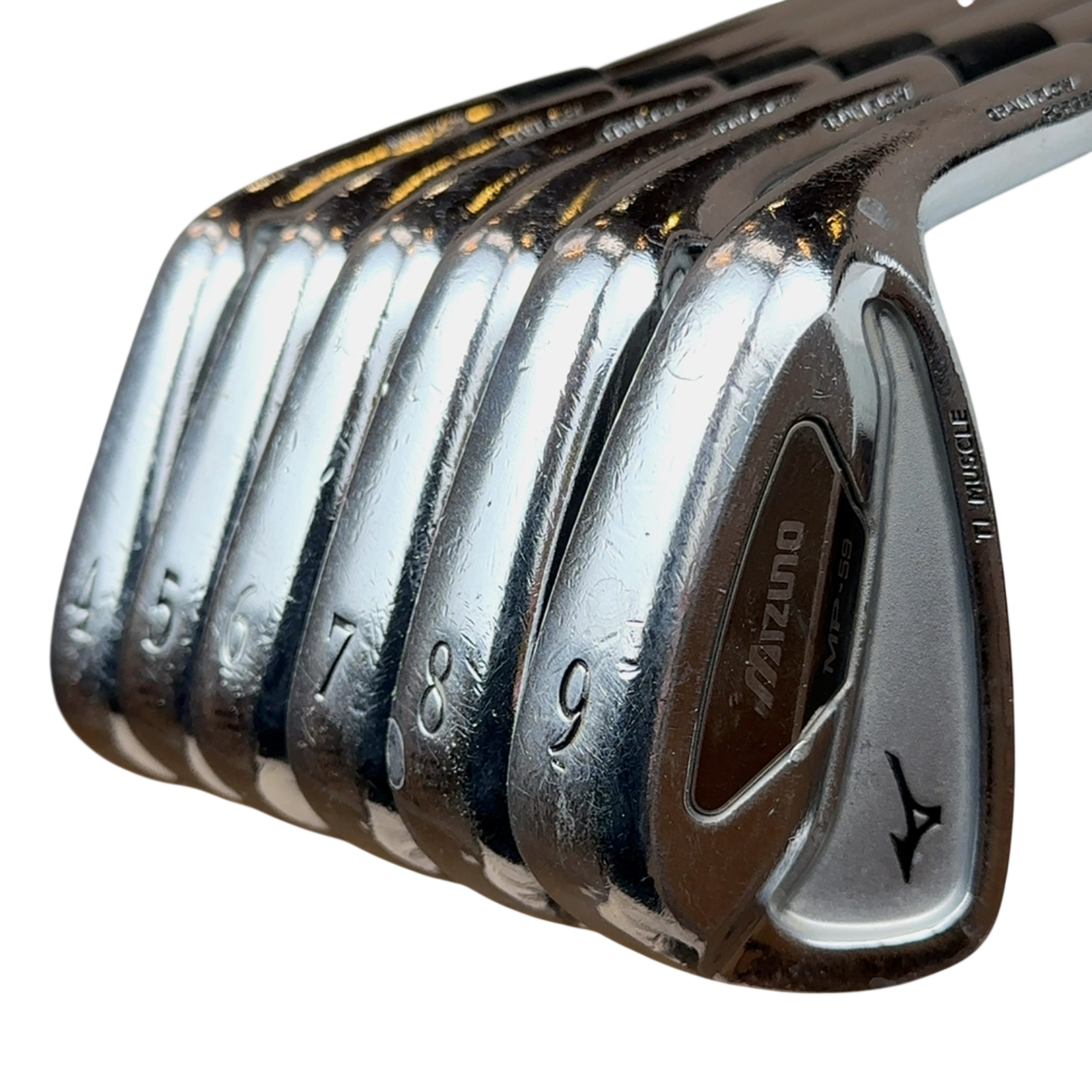 Mizuno MP-59 Jernsæt / 4-9i / Flex Stiff / Stål