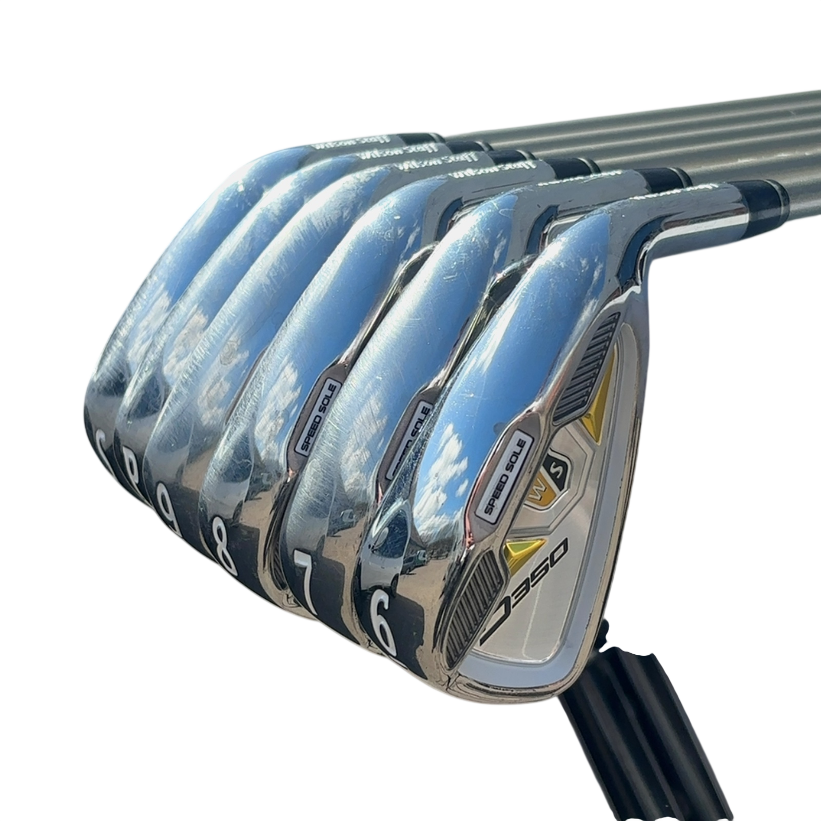 Wilson Staff D350 Jernsæt / 6-PW+SW / Flex Ladies / Grafit
