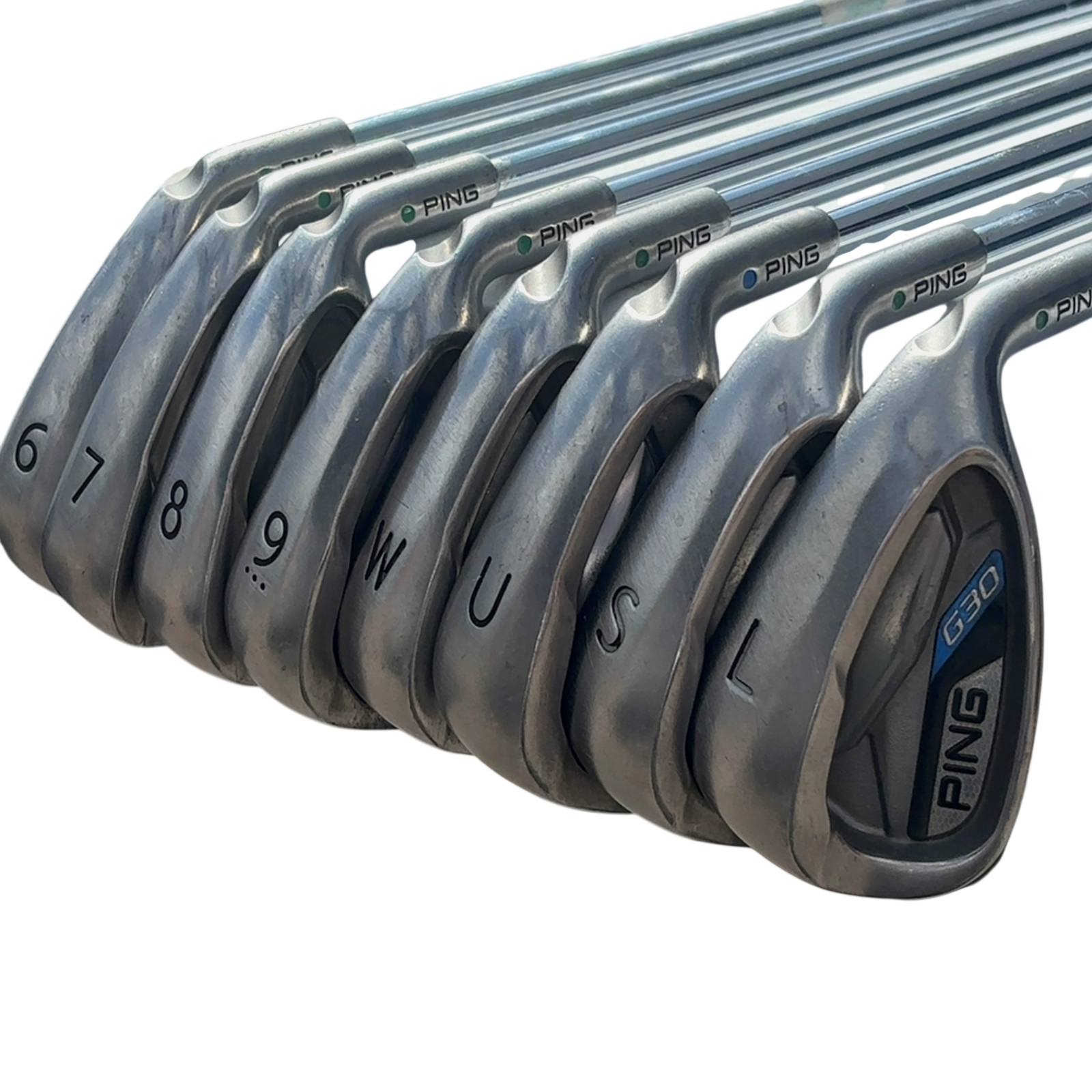 PING G30 Jernsæt / 6-PW+GW+SW+LW / Flex A-flex / Stål