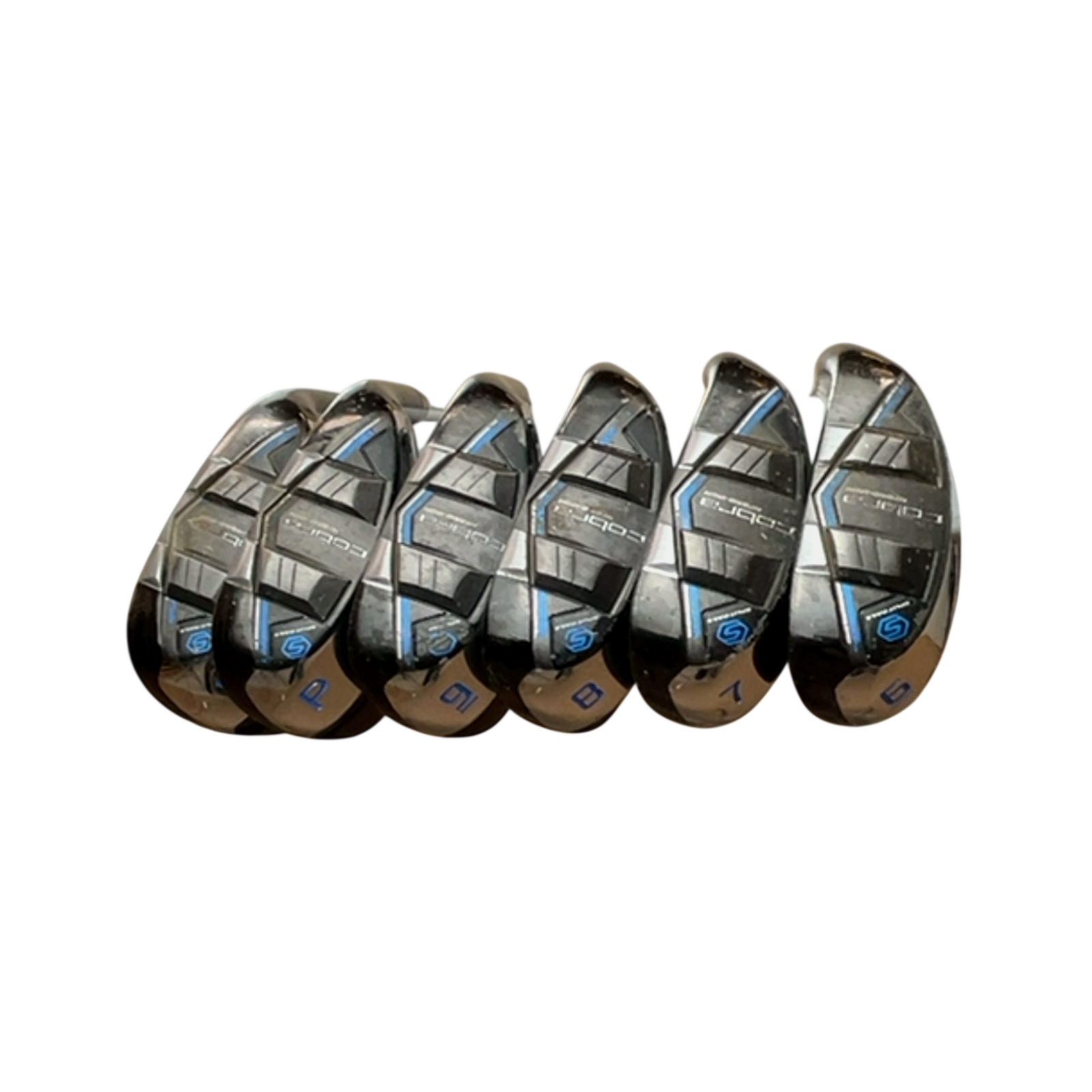 Cobra T-rail Jernsæt / 6-PW+SW / Flex Regular / Stål