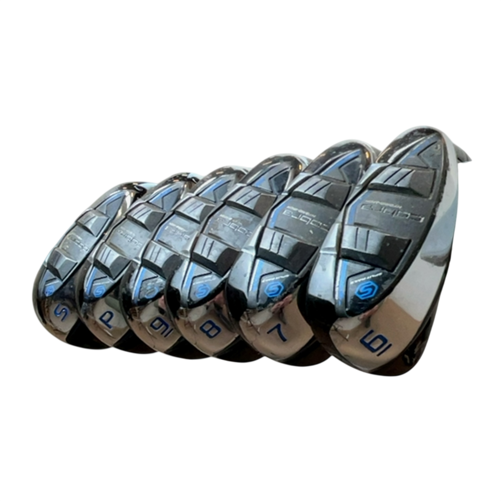 Cobra T-rail Jernsæt / 6-PW+SW / Flex Regular / Stål
