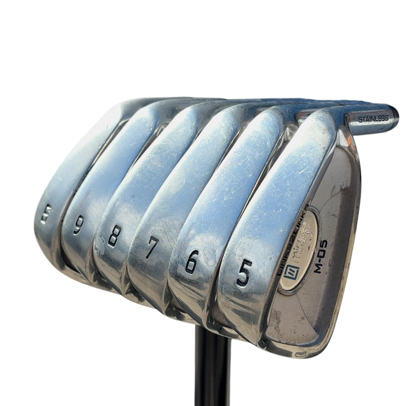 Links2Links M-05 IJzerset / 5-9i+SW / Flex Regular / Staal