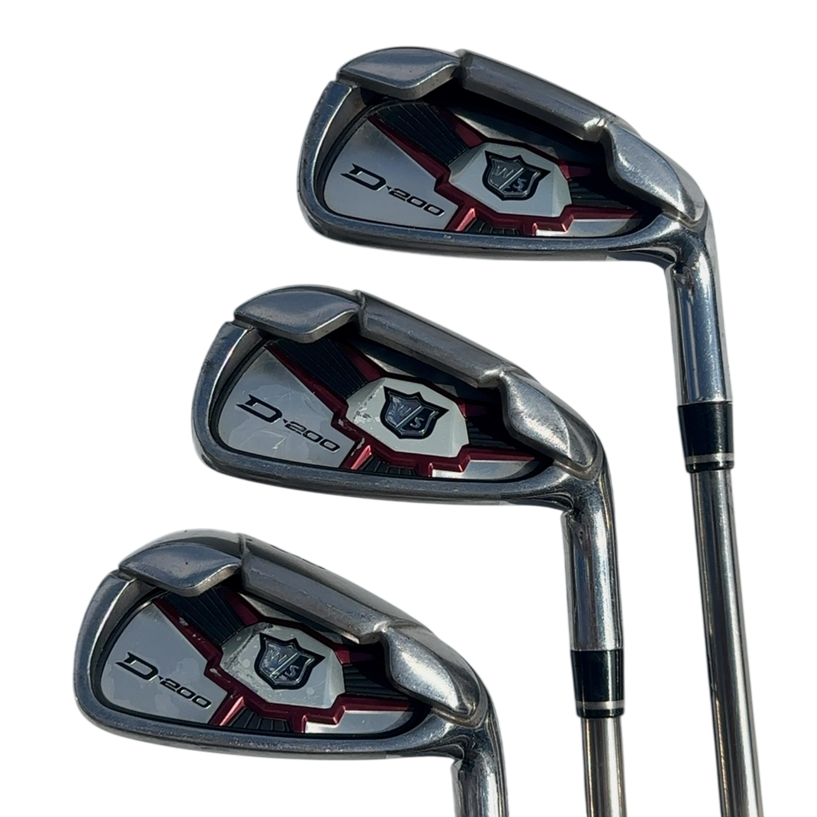 Wilson D200 Jernsæt / 6-PW+SW / Flex Regular / Grafit