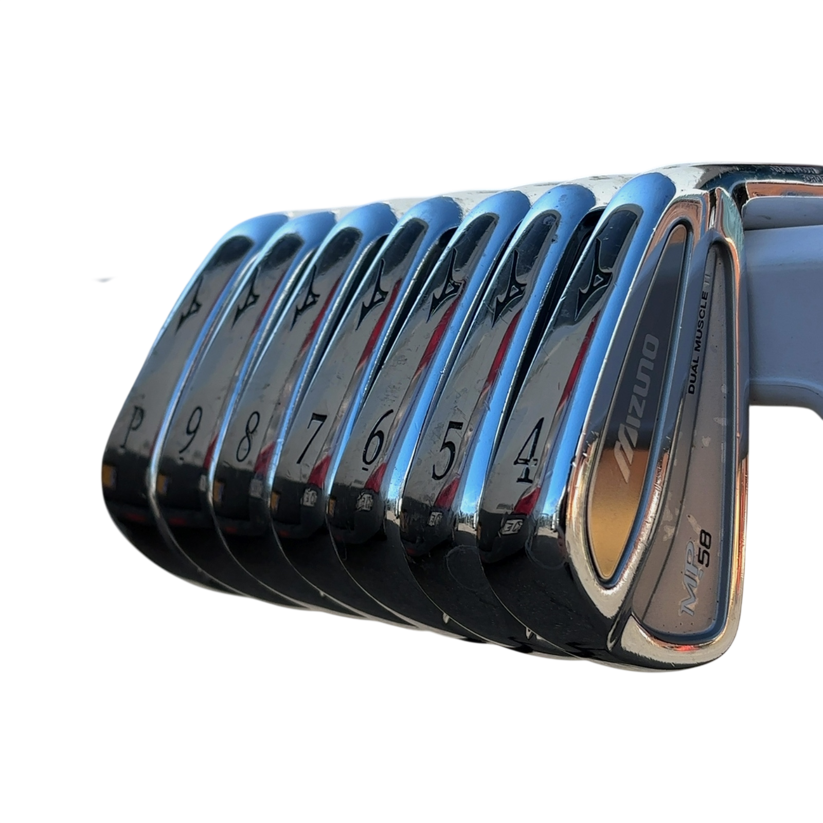 Mizuno MP-58 Jernsæt / 4-PW / Flex Regular / Stål