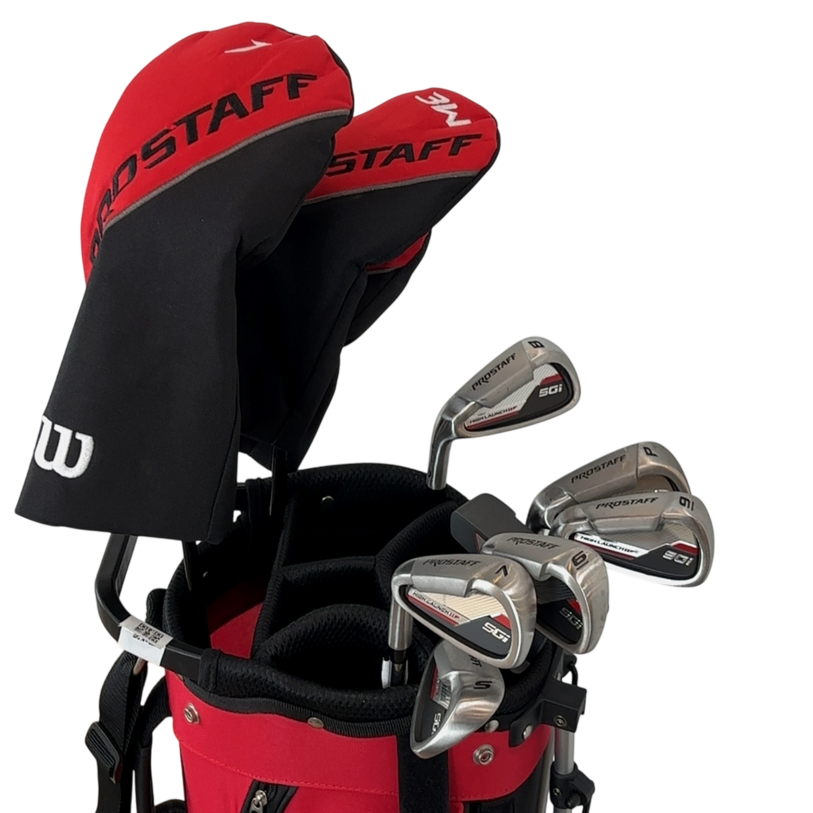 Venstre Wilson Prostaff SGI Komplet Sæt Med Bag / 6-PW+SW / Flex Regular / Stål