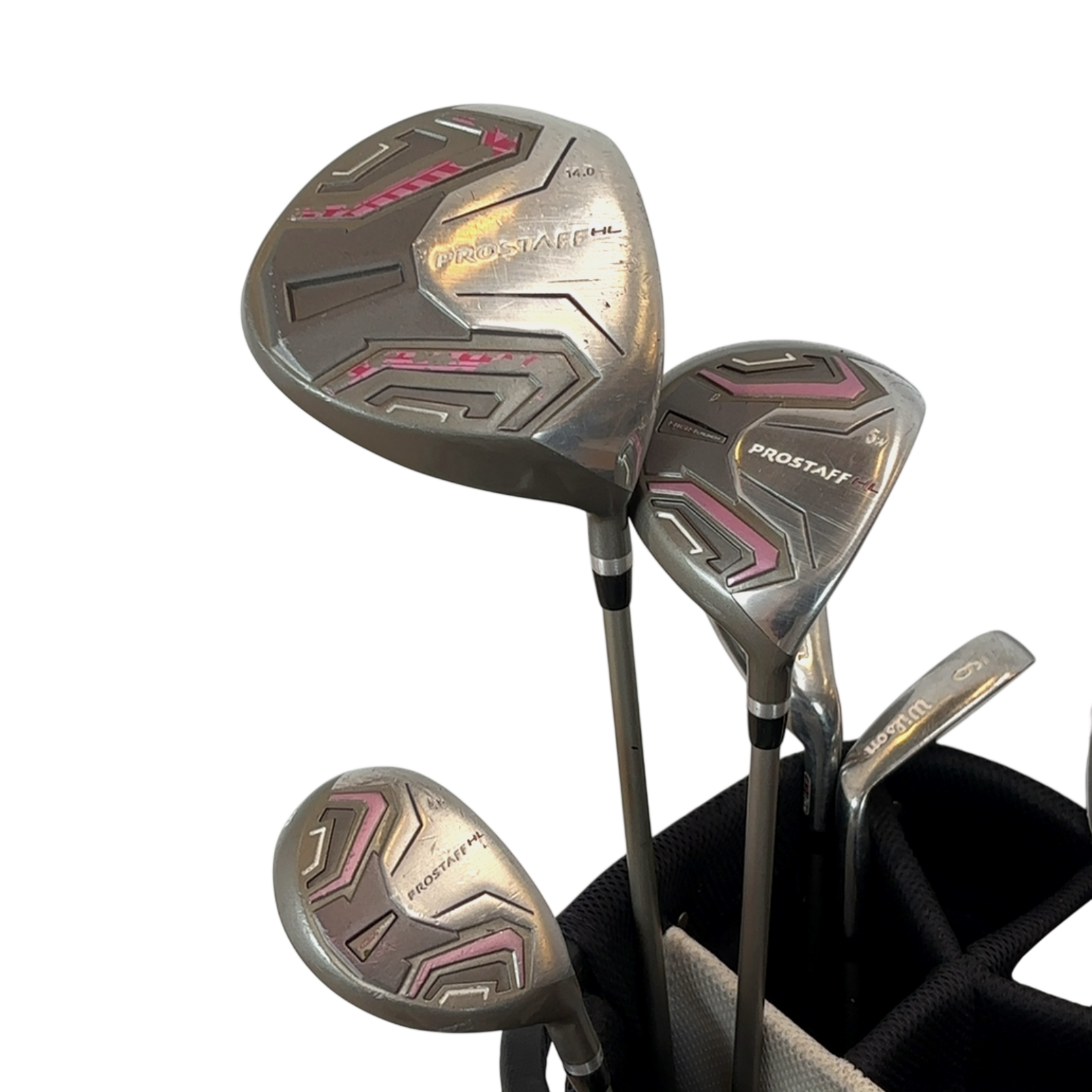 Wilson Prostaff HL Komplet Sæt Med Bag / 6-9i+SW / Flex Ladies / Grafit