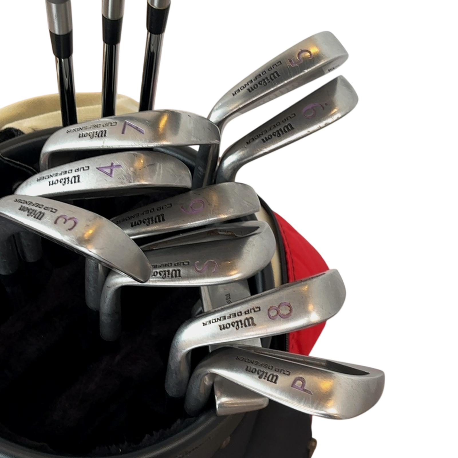 Wilson Berg HT Komplettset Mit Bag / 3-PW+SW / Flex Regular / Stahl