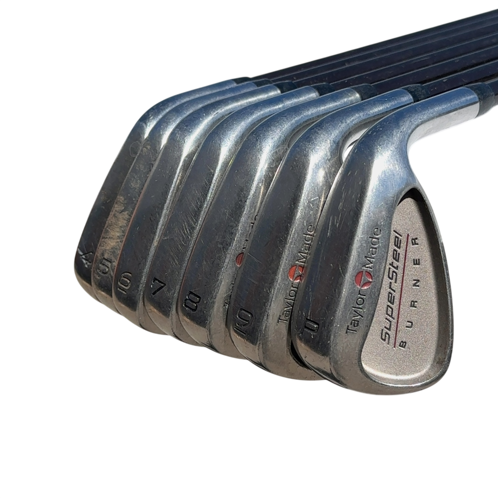 TaylorMade Burner Supersteel Jernsæt / 4-PW+SW / Flex Regular / Grafit