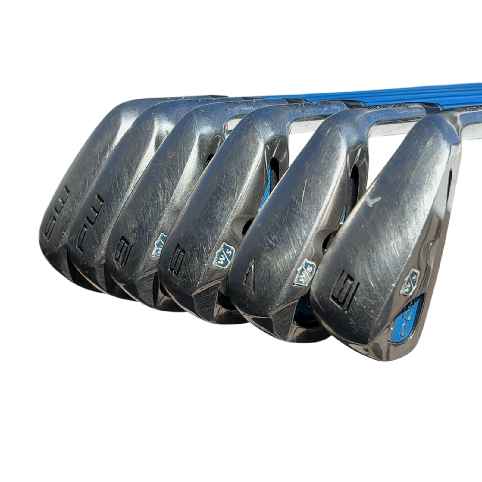 Wilson Staff D-FY Jernsæt / 6-PW+SW / Flex Ladies / Grafit