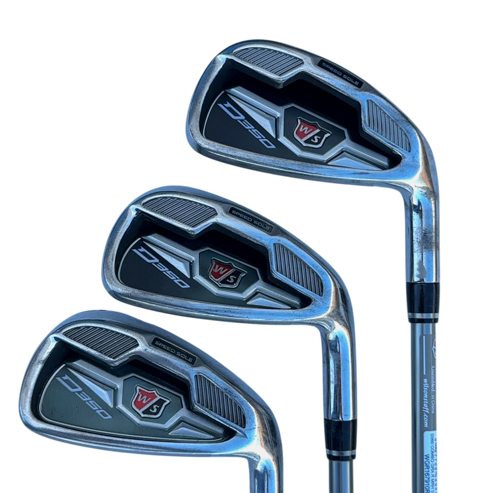 Wilson Staff D350 Jernsæt / 6-PW+SW / Flex Regular / Grafit