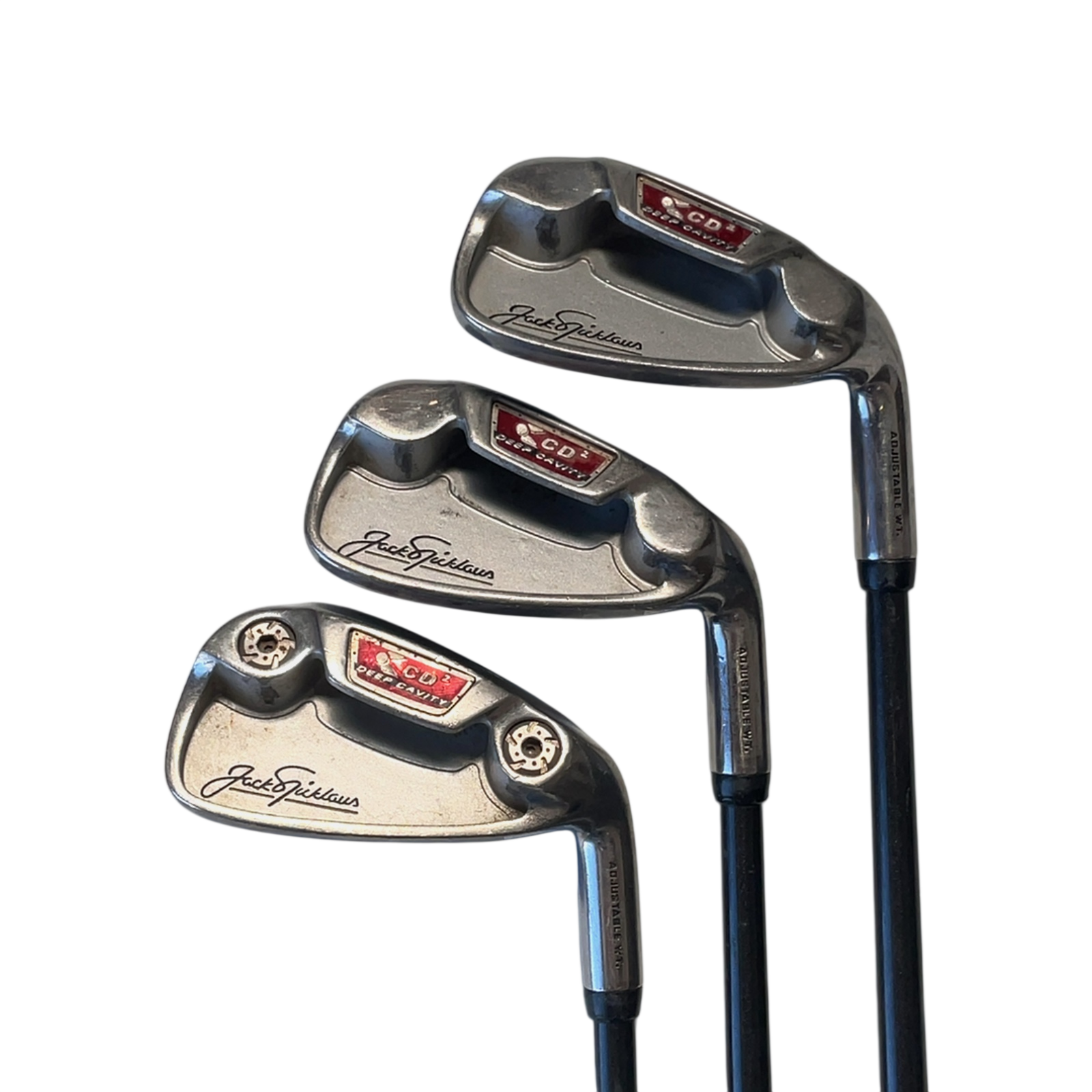 Jack Nicklaus Deep Cavity Jernsæt / 3-PW+SW / Flex Stiff / Grafit
