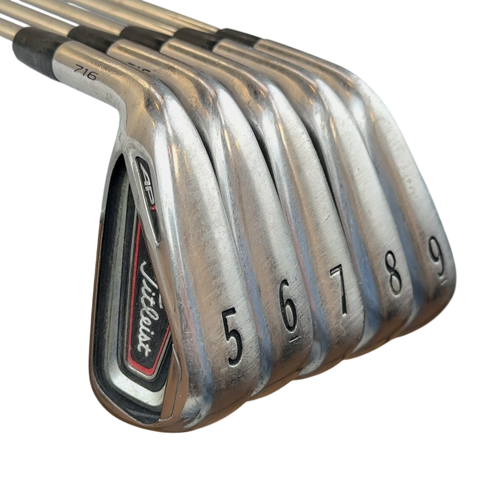 Venstre Titleist AP1 716 Jernsæt / 5-9i / Flex Regular / Stål