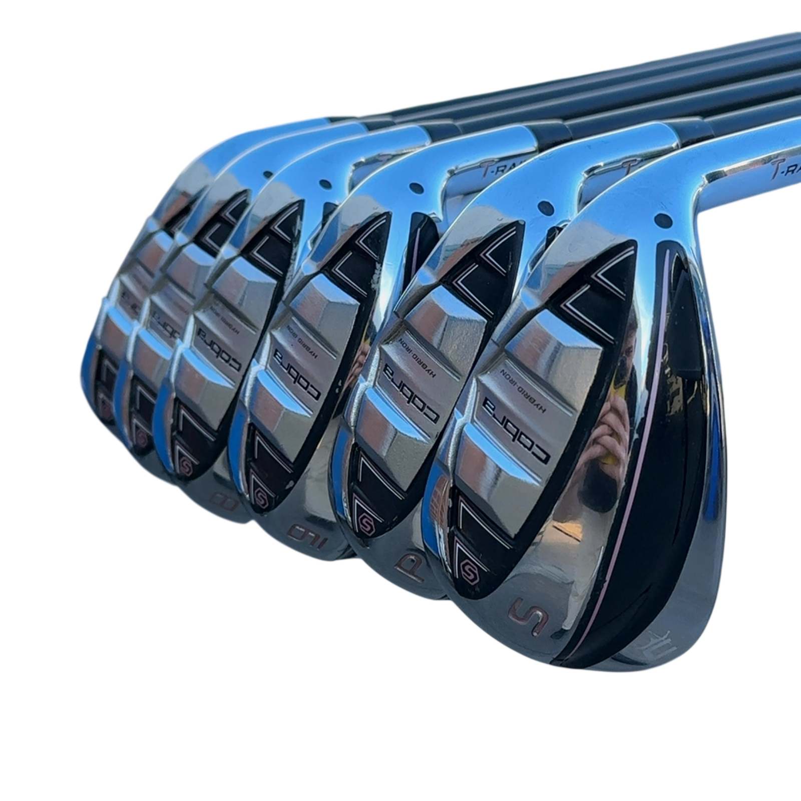 Cobra T-rail Jernsæt / 6-PW+SW / Flex Ladies / Grafit