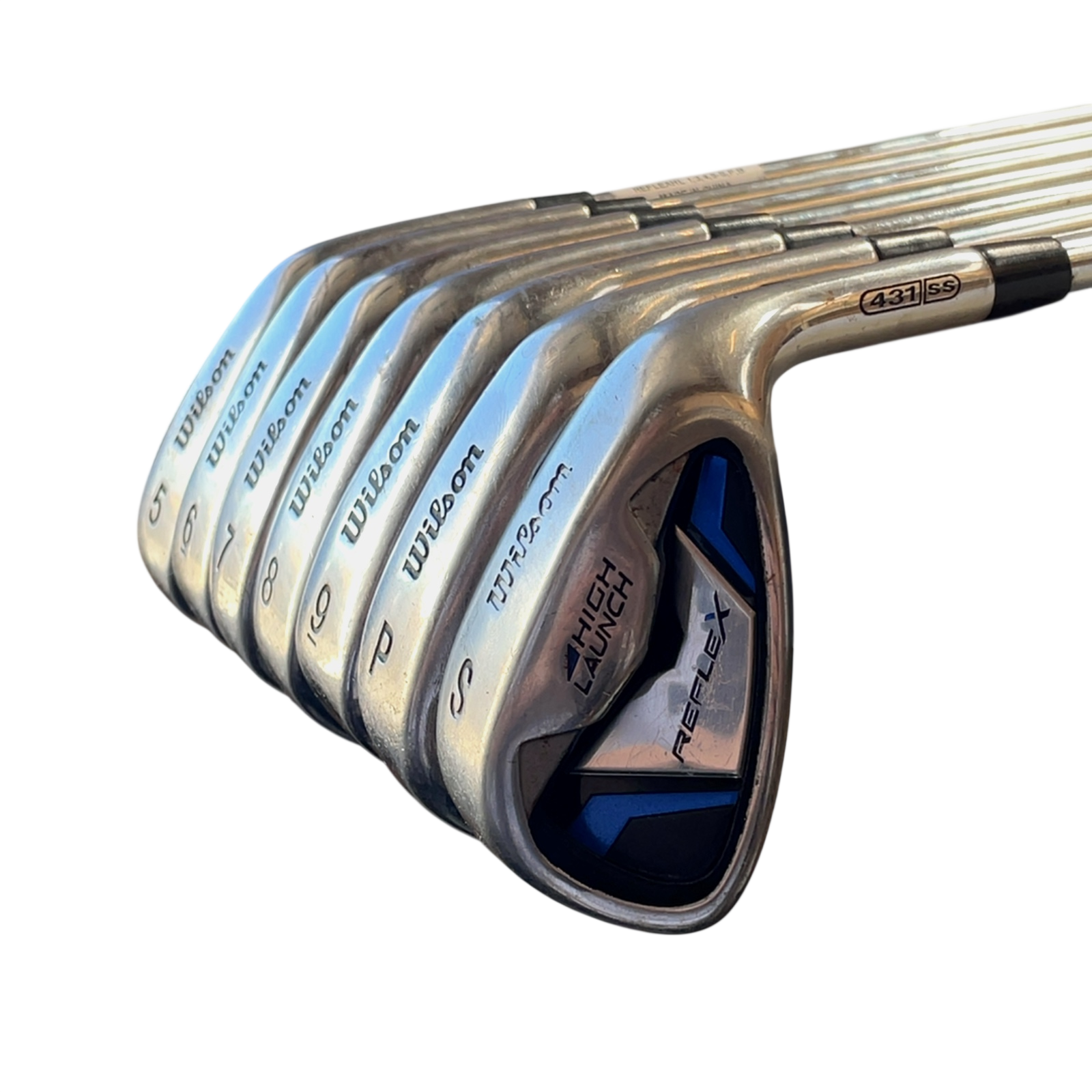 Wilson Reflex Jernsæt / 5-PW+SW / Flex Regular / Stål