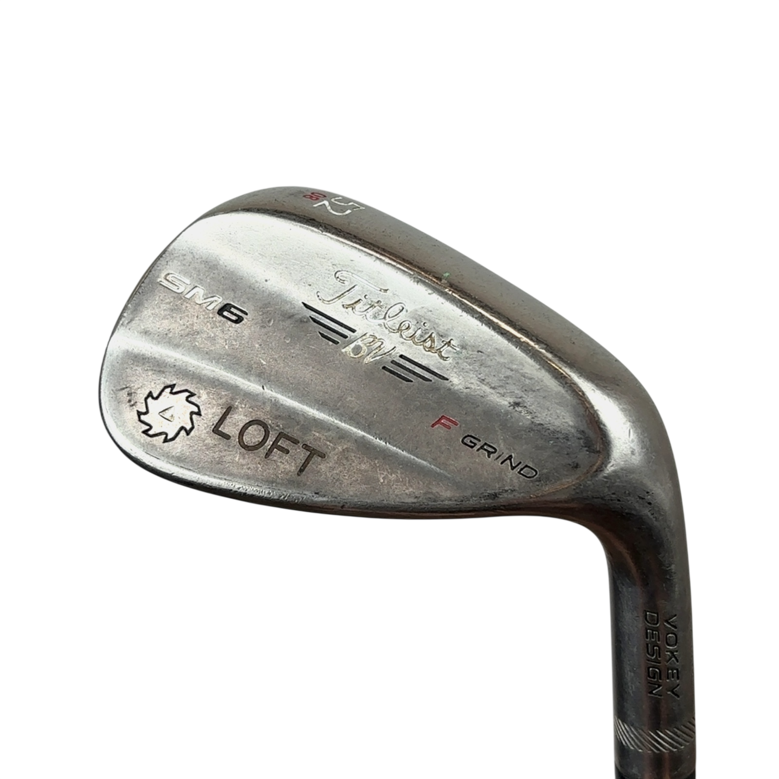 Titleist SM6 Tour Chrome F Grind Wedge / Flex X-Stiff / 52/08