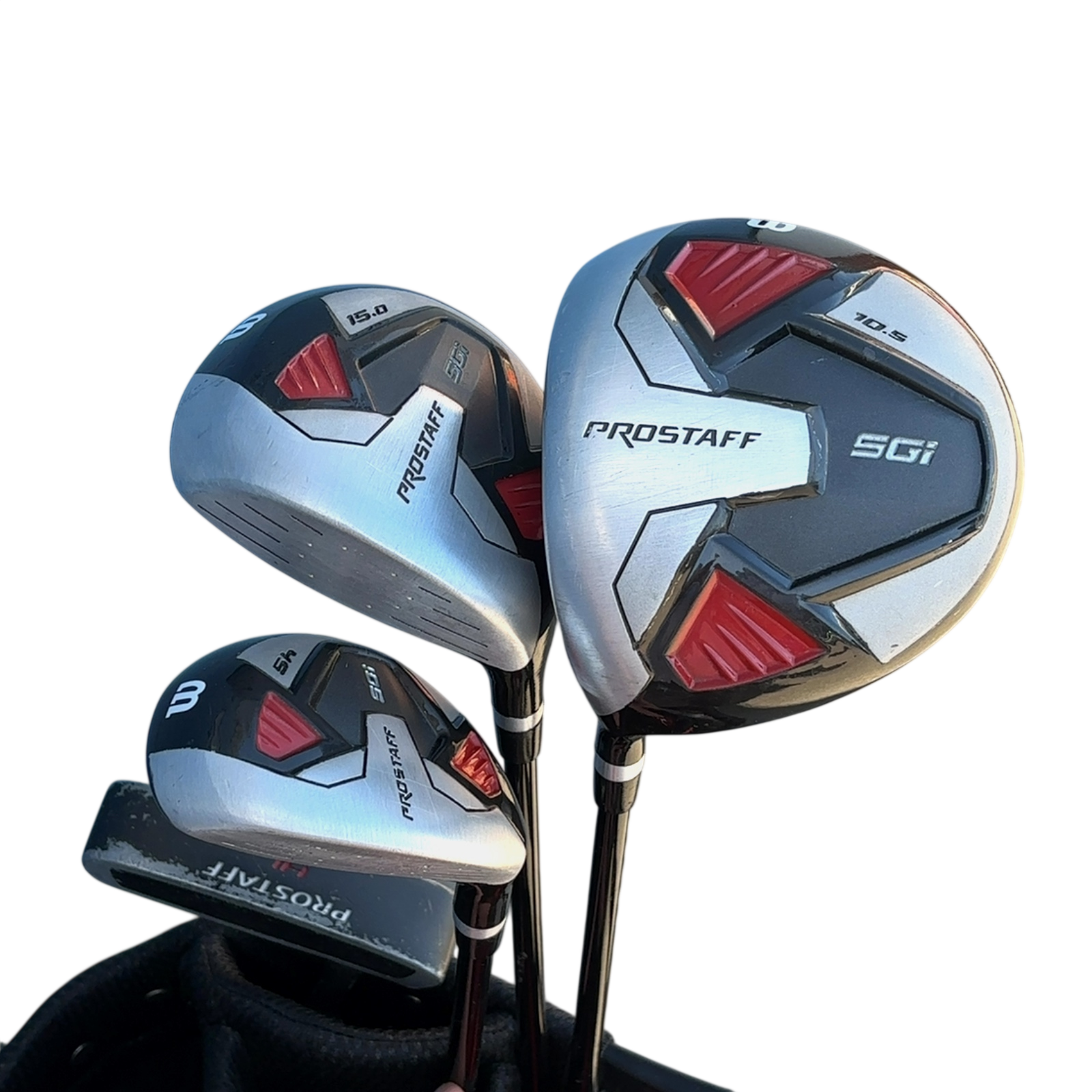Venstre Wilson Prostaff Komplet Sæt Med Bag / 6-PW+SW / Flex A-flex / Grafit