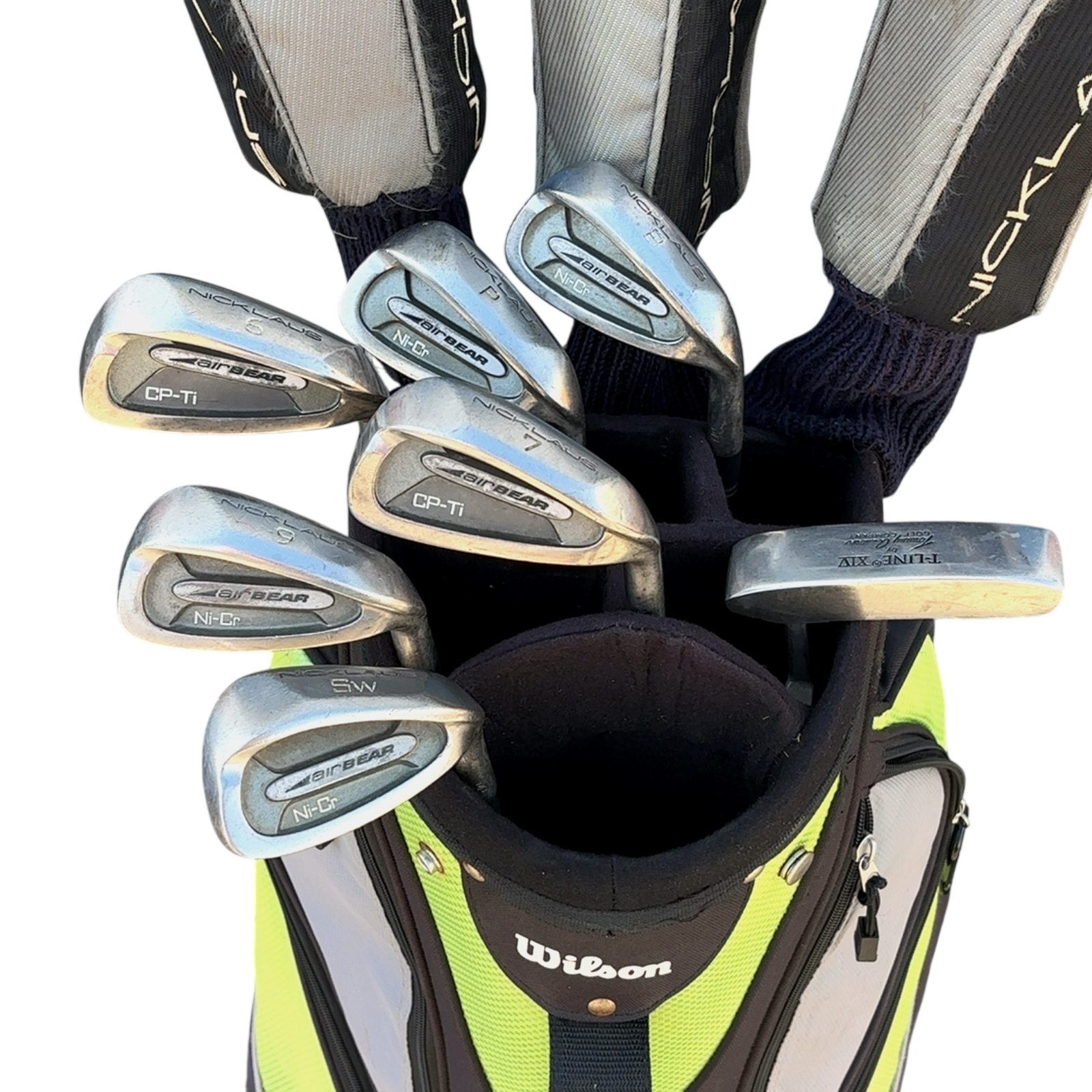 Nicklaus CP-Ti Komplet Sæt Med Bag / 6-PW+SW / Flex Ladies / Grafit