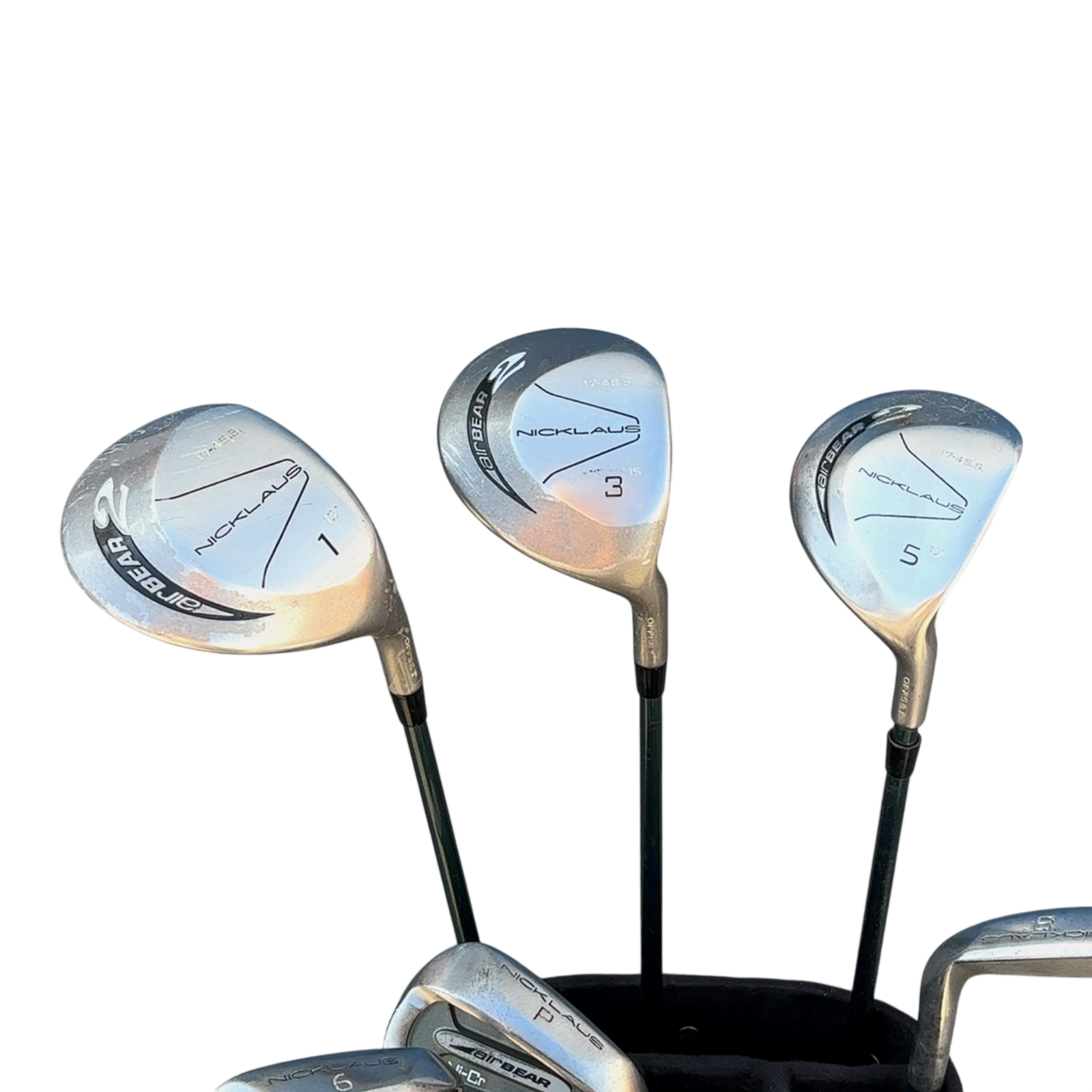 Nicklaus CP-Ti Komplet Sæt Med Bag / 6-PW+SW / Flex Ladies / Grafit