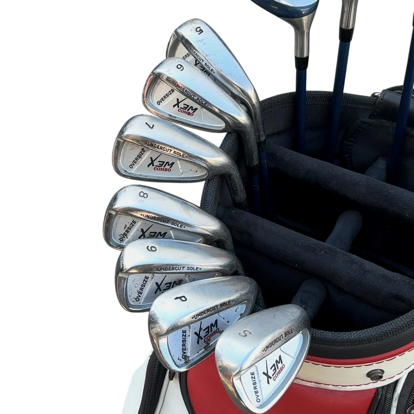 Xem Combo Komplet Sæt Uden Bag / 5-PW+SW / Flex Ladies / Grafit