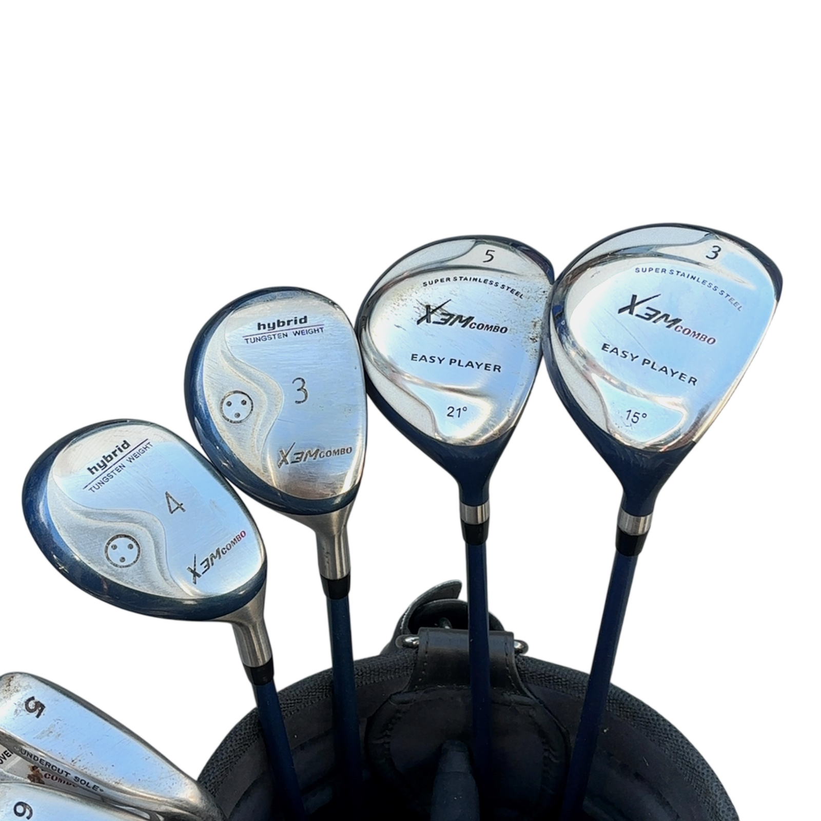 Xem Combo Komplet Sæt Uden Bag / 5-PW+SW / Flex Ladies / Grafit