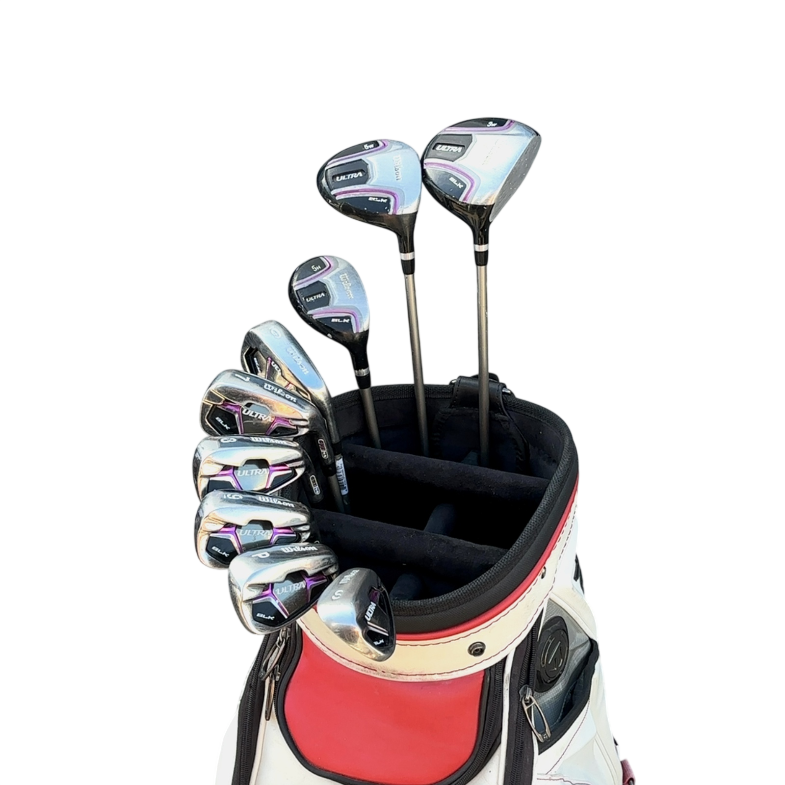 Wilson Ultra BLK Komplet Sæt Uden Bag / 6-PW+SW / Flex Ladies / Grafit