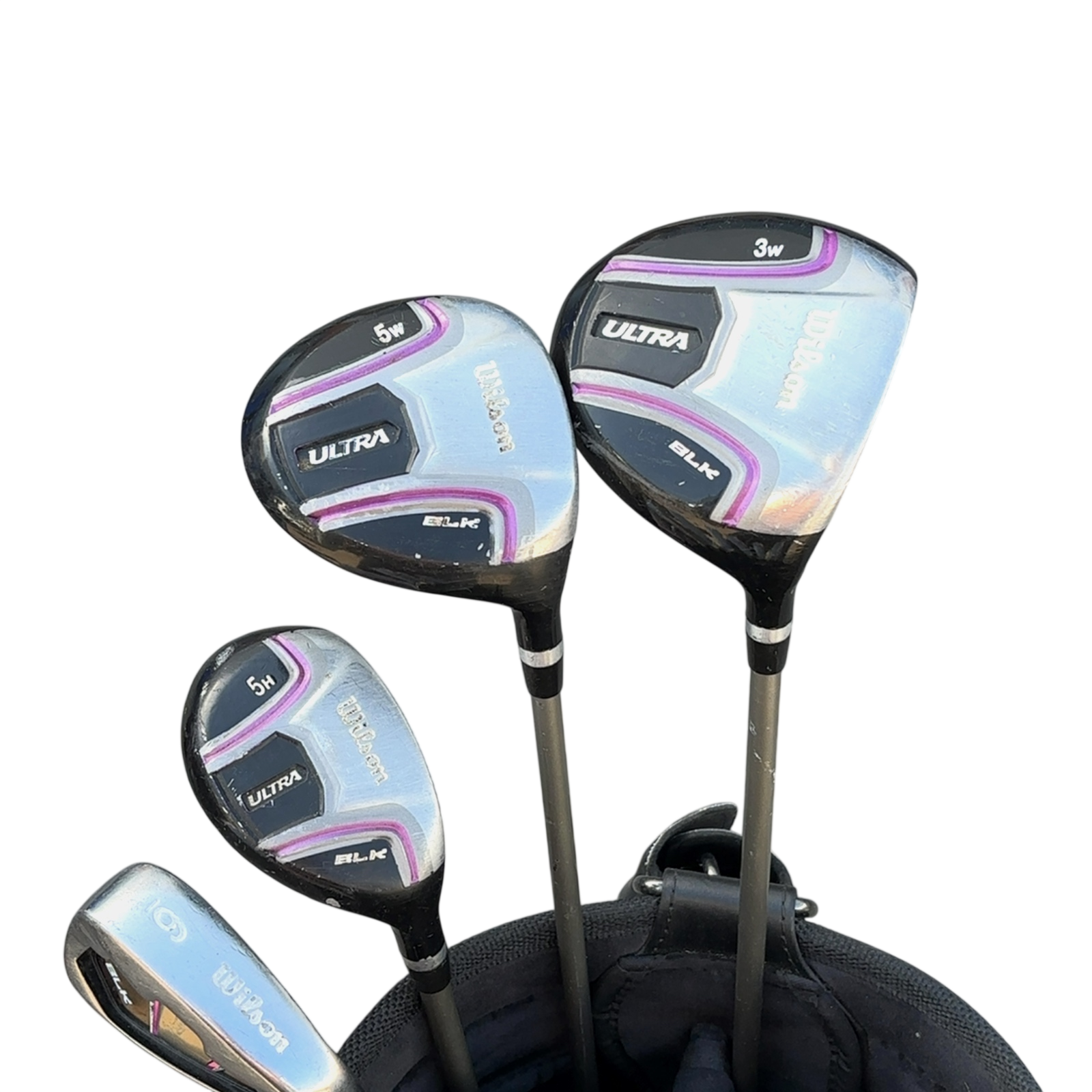 Wilson Ultra BLK Komplet Sæt Uden Bag / 6-PW+SW / Flex Ladies / Grafit
