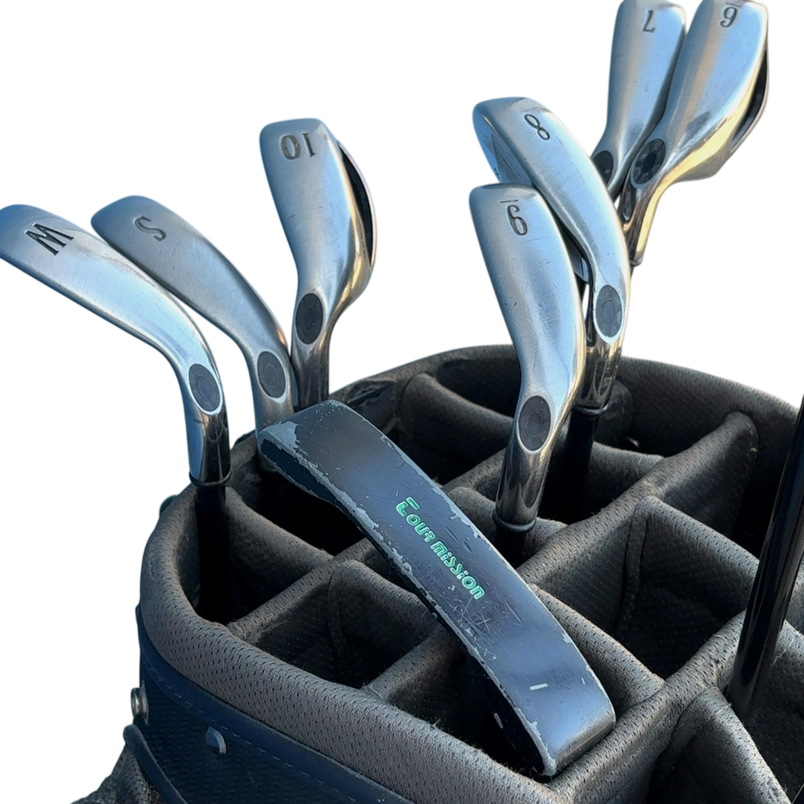 Venstre Callaway Big Bertha 2008 Komplet Sæt Med Bag / 4-PW+SW+LW / Flex Regular / Grafit