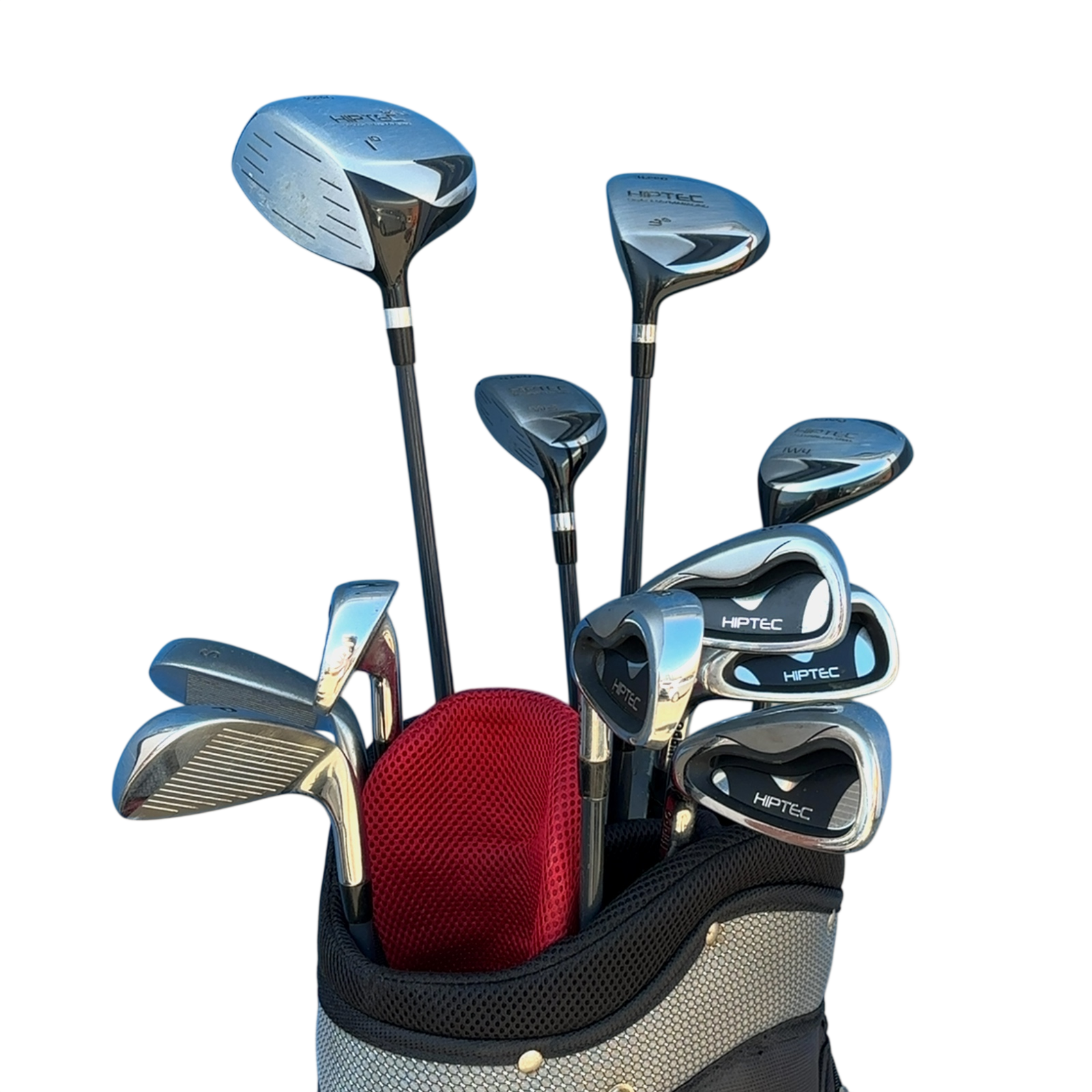 Venstre Hip Tec Hippo Komplet Sæt Med Bag / 5-PW+SW / Flex Regular / Grafit