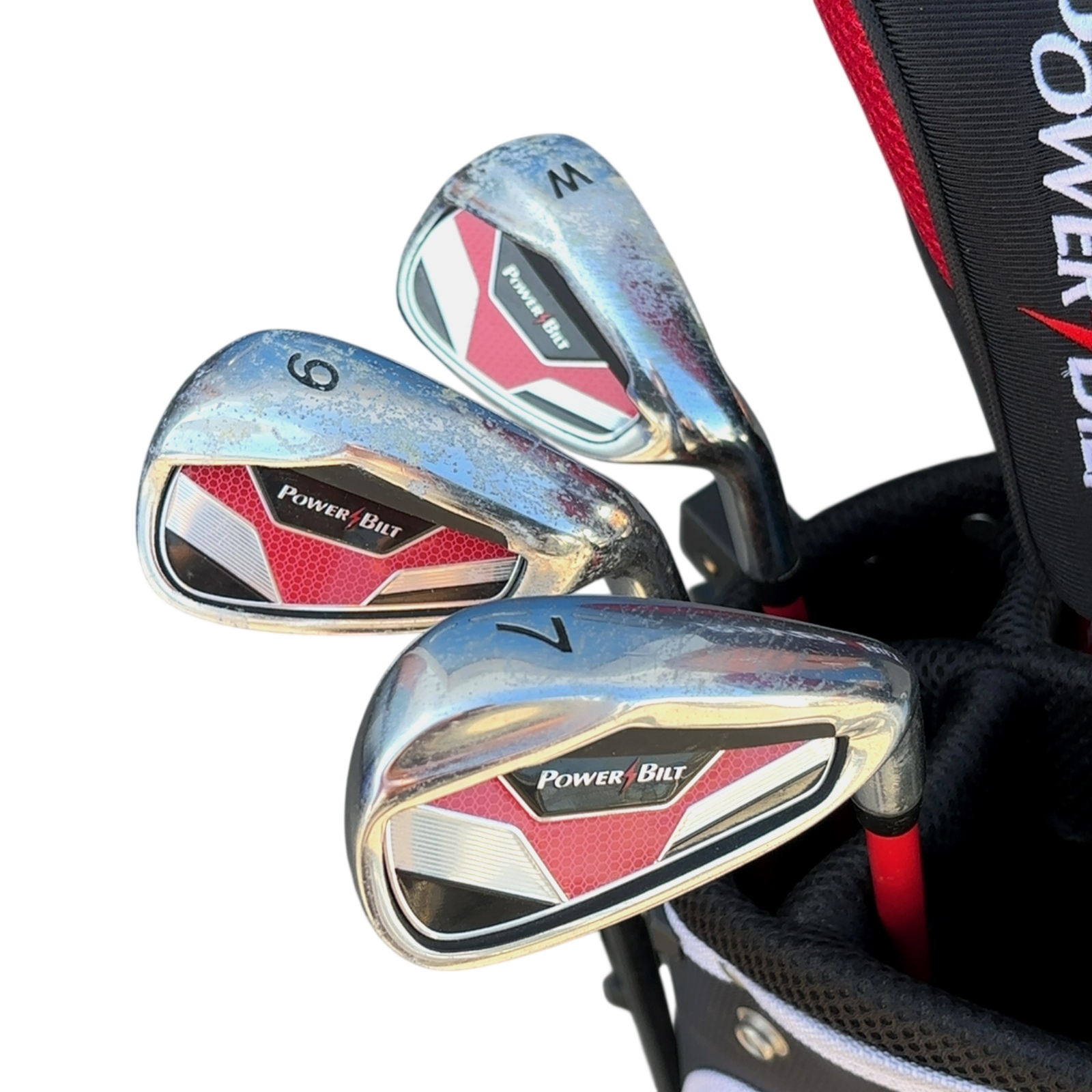 Power Bilt Stainless Komplet Sæt Med Bag / 7-PW / Flex Junior / Grafit