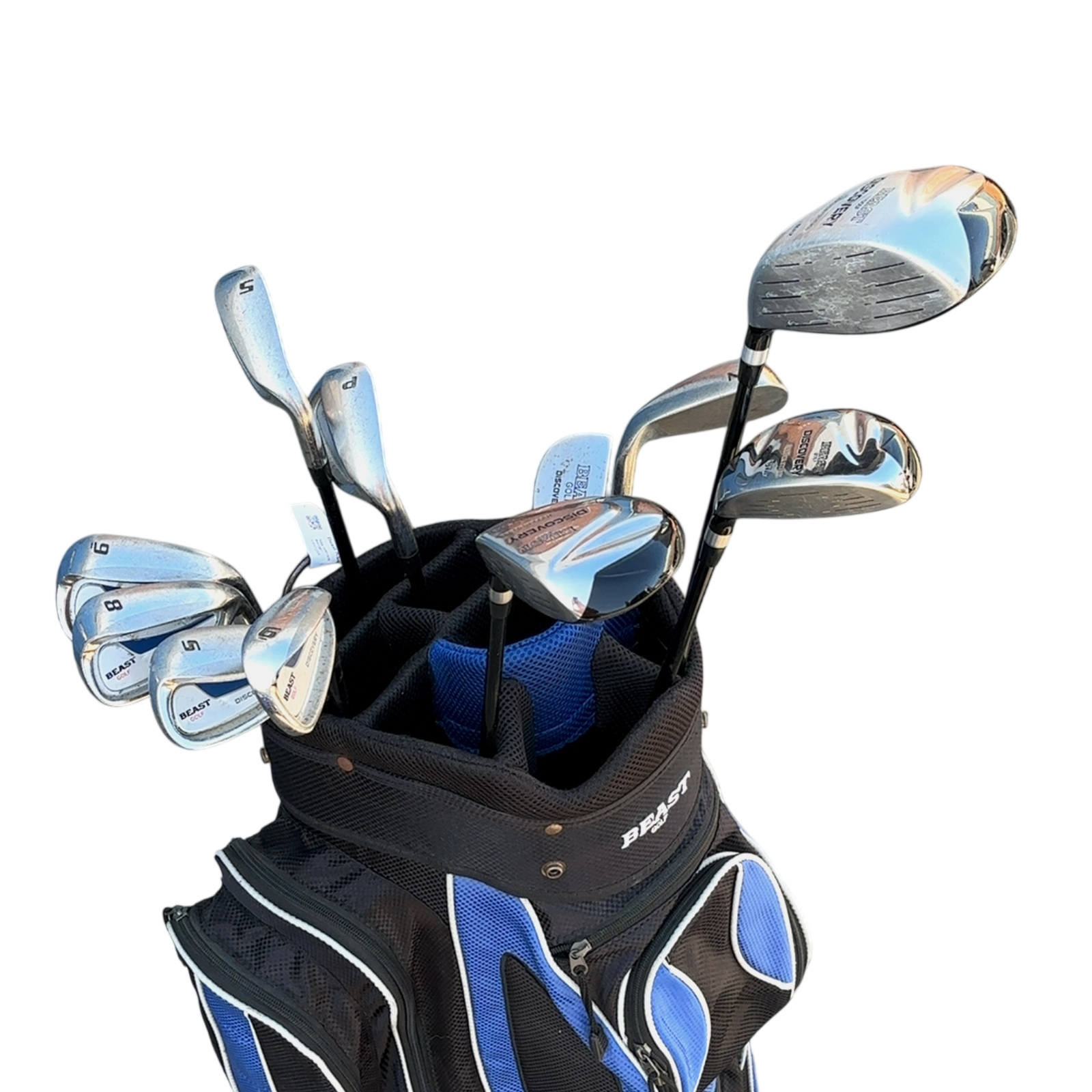 Beast Discovery Komplet Sæt Med Bag / 5-PW+SW / Flex Regular / Grafit