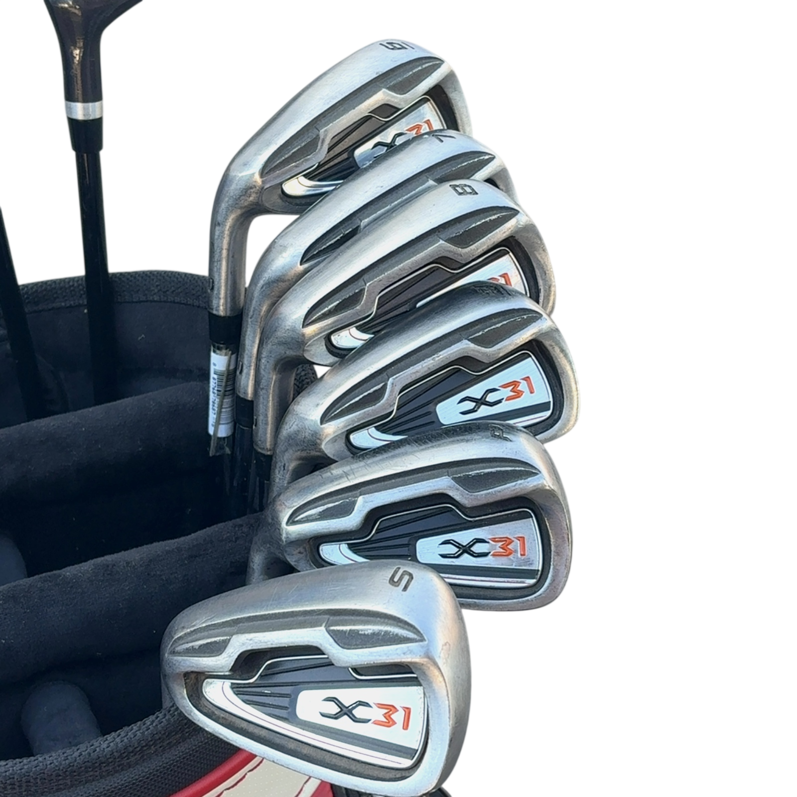 Venstre Wilson X-31 Komplet Sæt Uden Bag / 6-PW+SW / Flex Regular / Stål