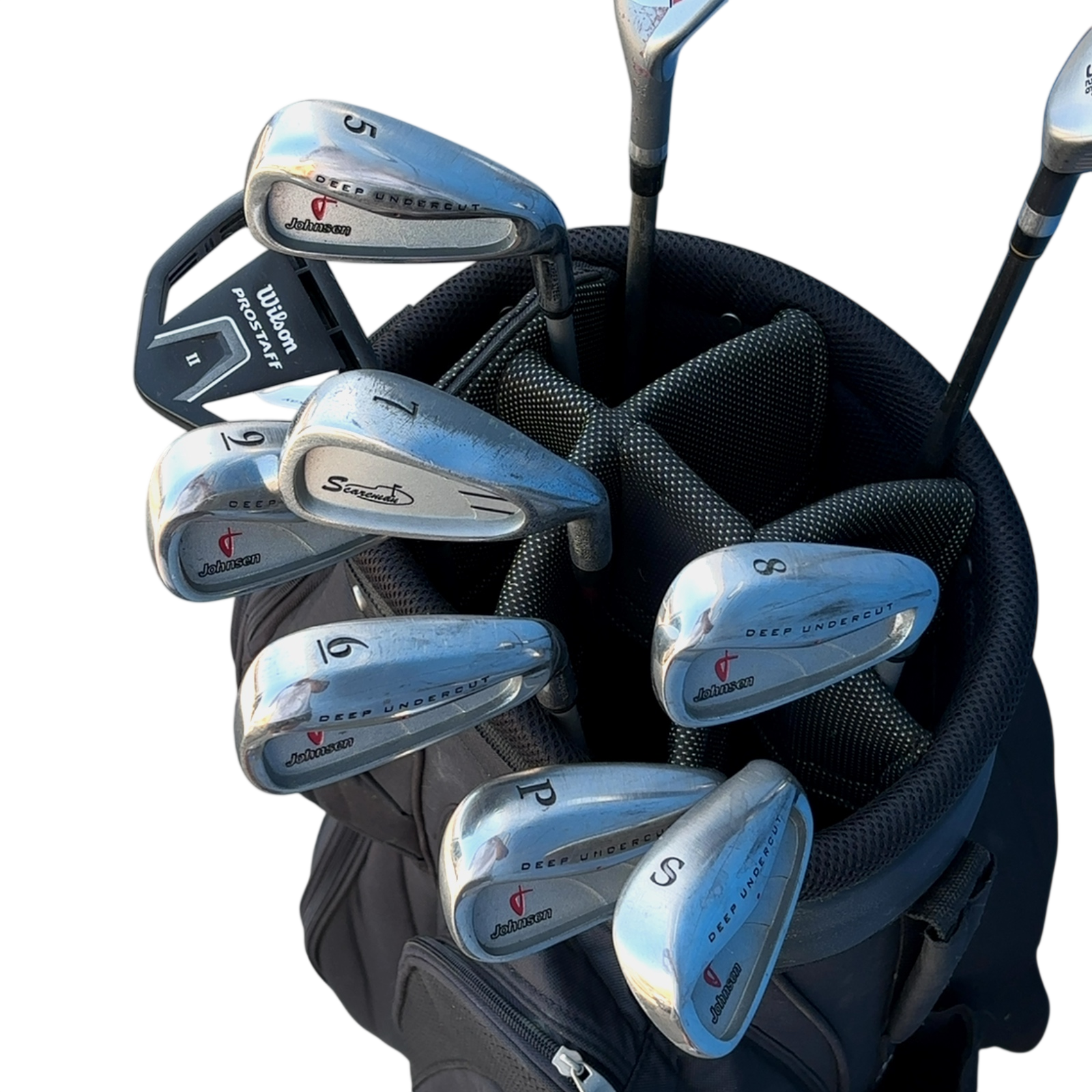 Johnsen Deep Undercut Komplet Sæt Med Bag / 5-PW+SW / Flex Ladies / Grafit