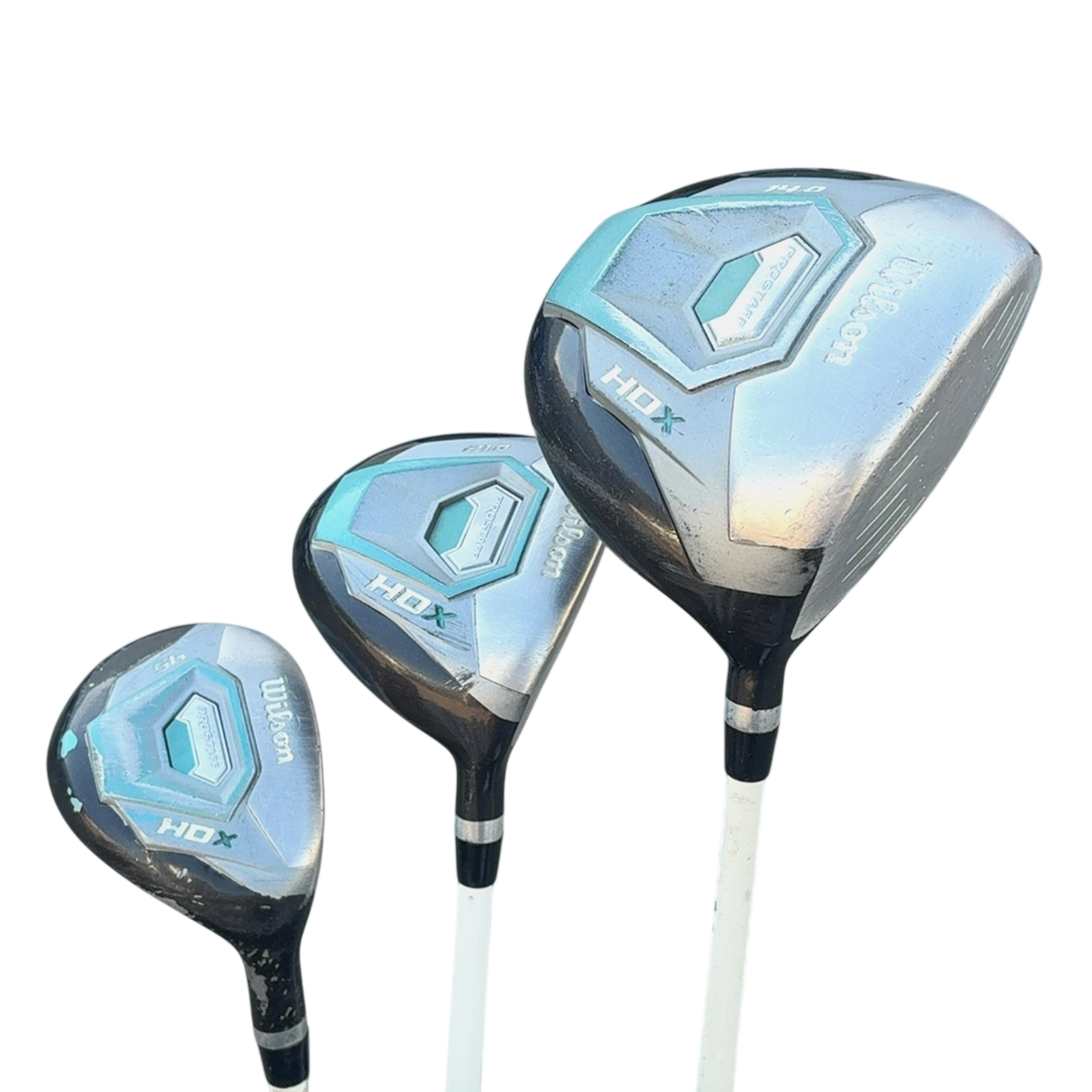 Wilson Prostaff HDX Komplet Sæt Uden Bag / 6-PW+SW / Flex Ladies / Grafit