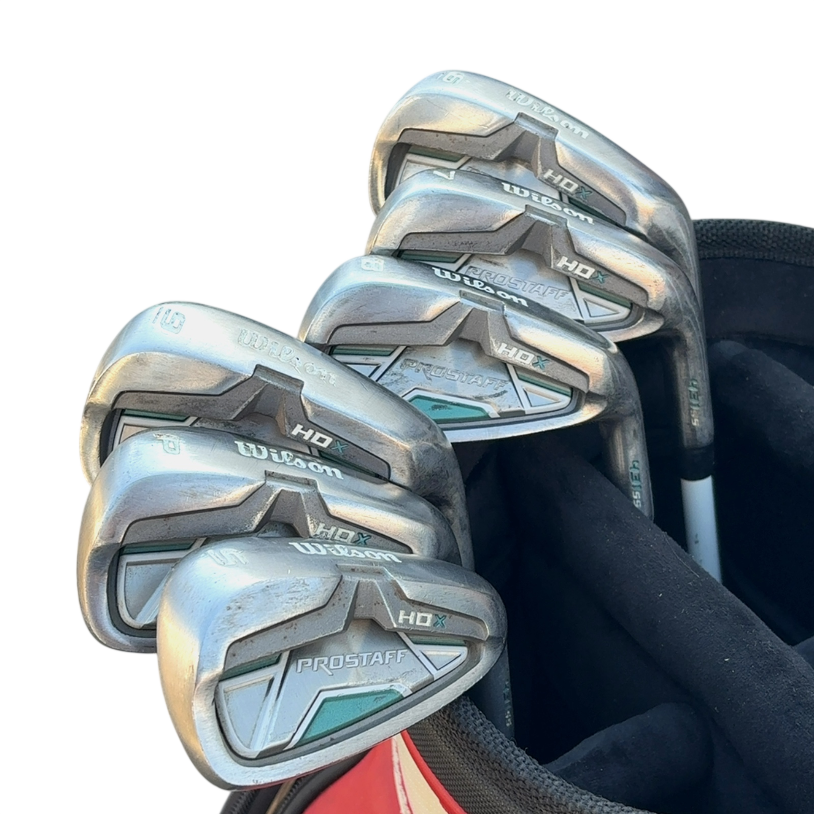 Wilson Prostaff HDX Komplet Sæt Uden Bag / 6-PW+SW / Flex Ladies / Grafit