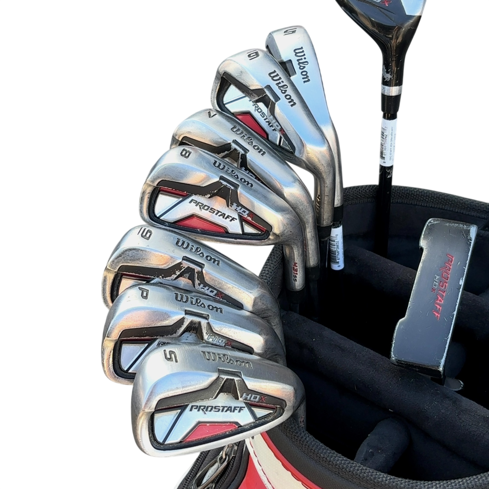 Wilson Prostaff HDX Komplet Sæt Uden Bag / 5-PW+SW / Flex Regular / Stål